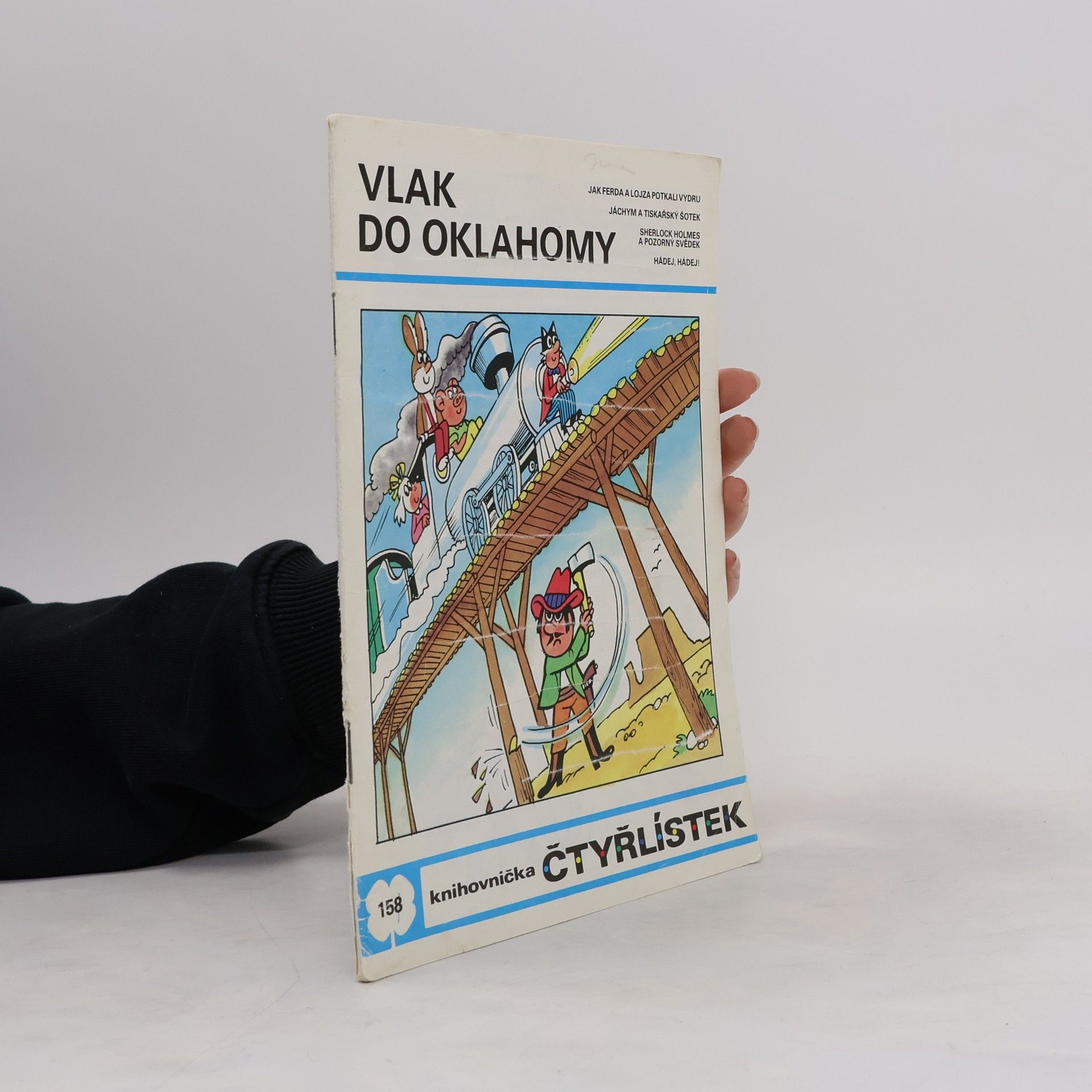 Jaroslav Němeček Čtyřlístek 158. Vlak do Oklahomy