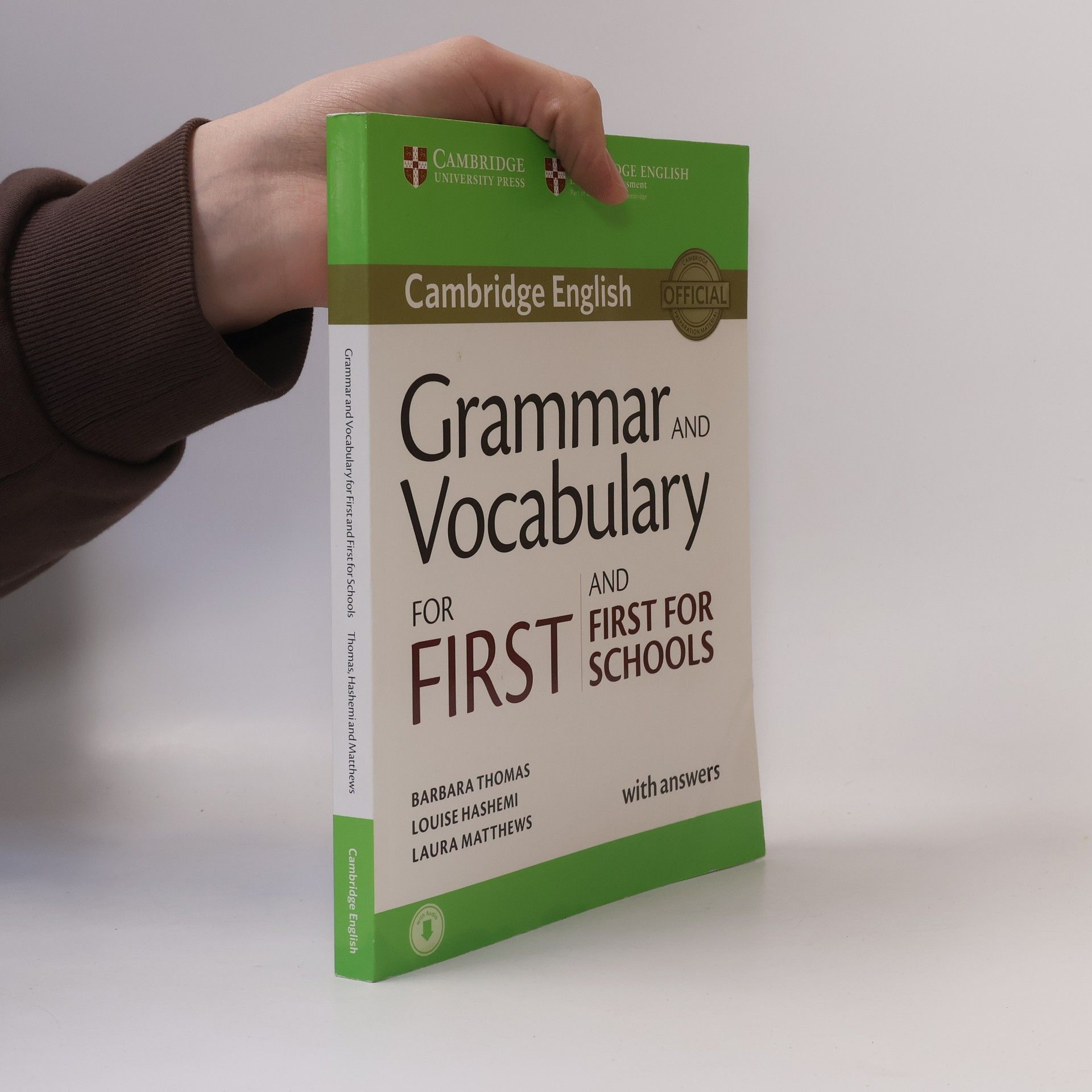 Barbara Thomas Grammar and vocabulary for first and first for schools : with answers