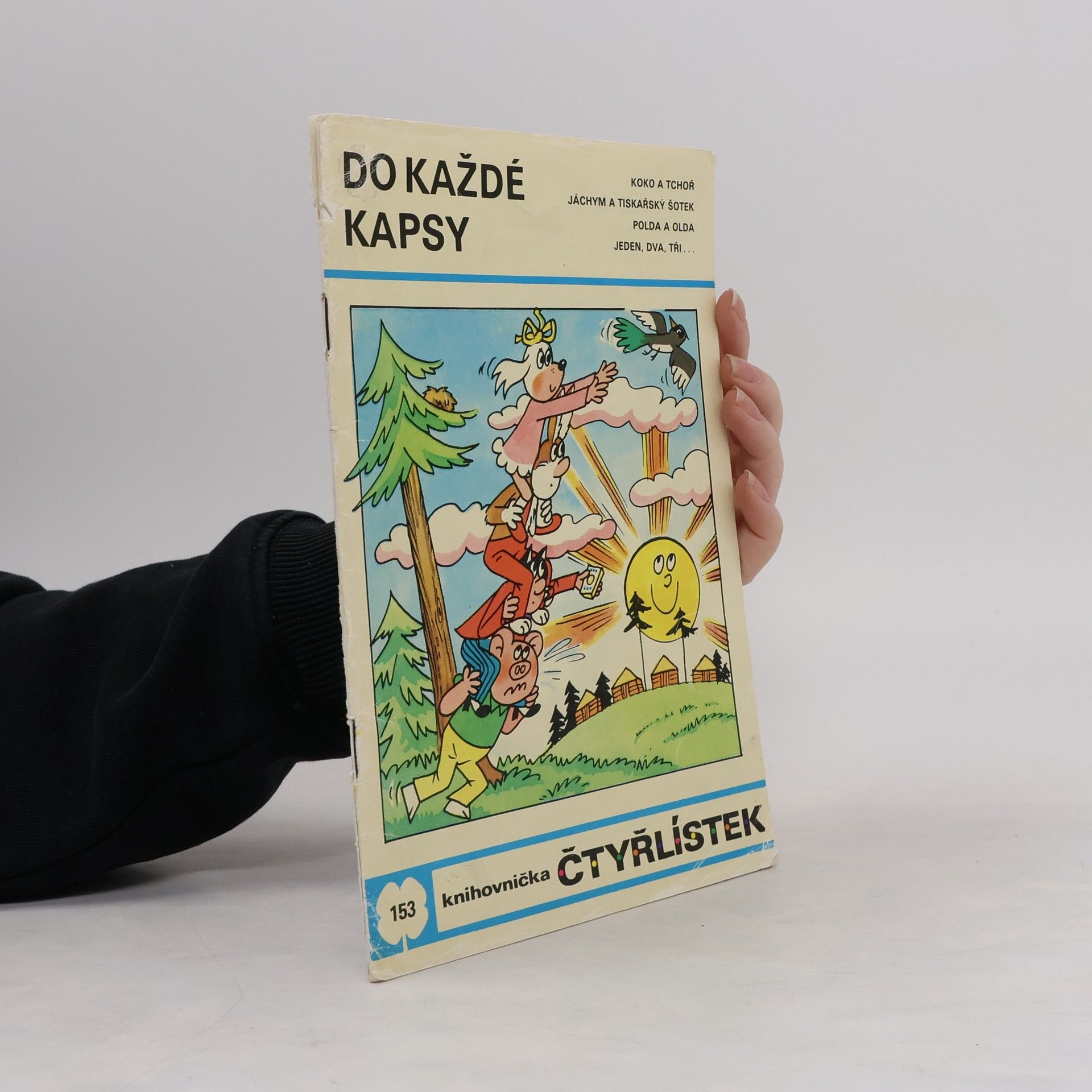 Jaroslav Němeček Čtyřlístek 153. Do každé kapsy