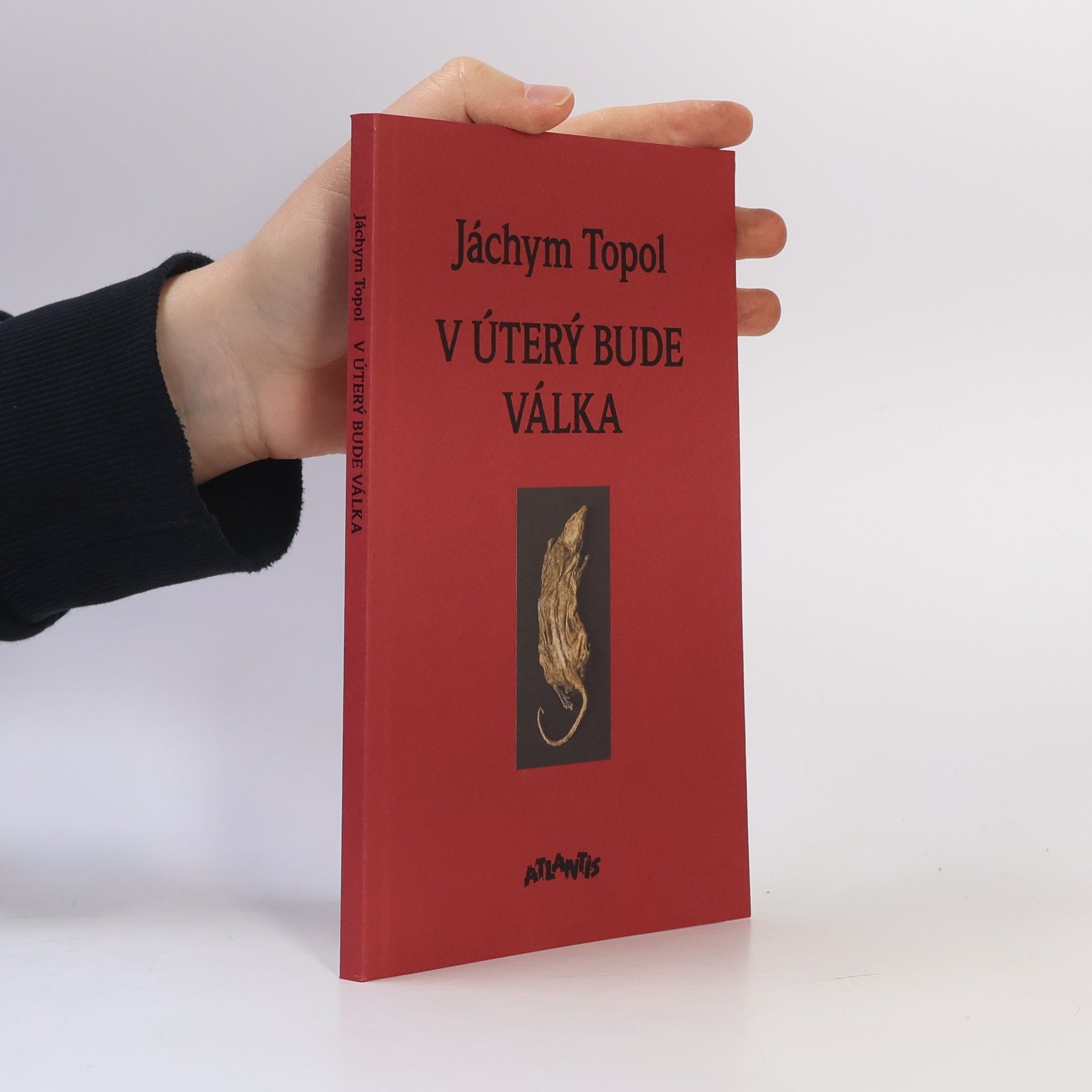 Jáchym Topol V úterý bude válka