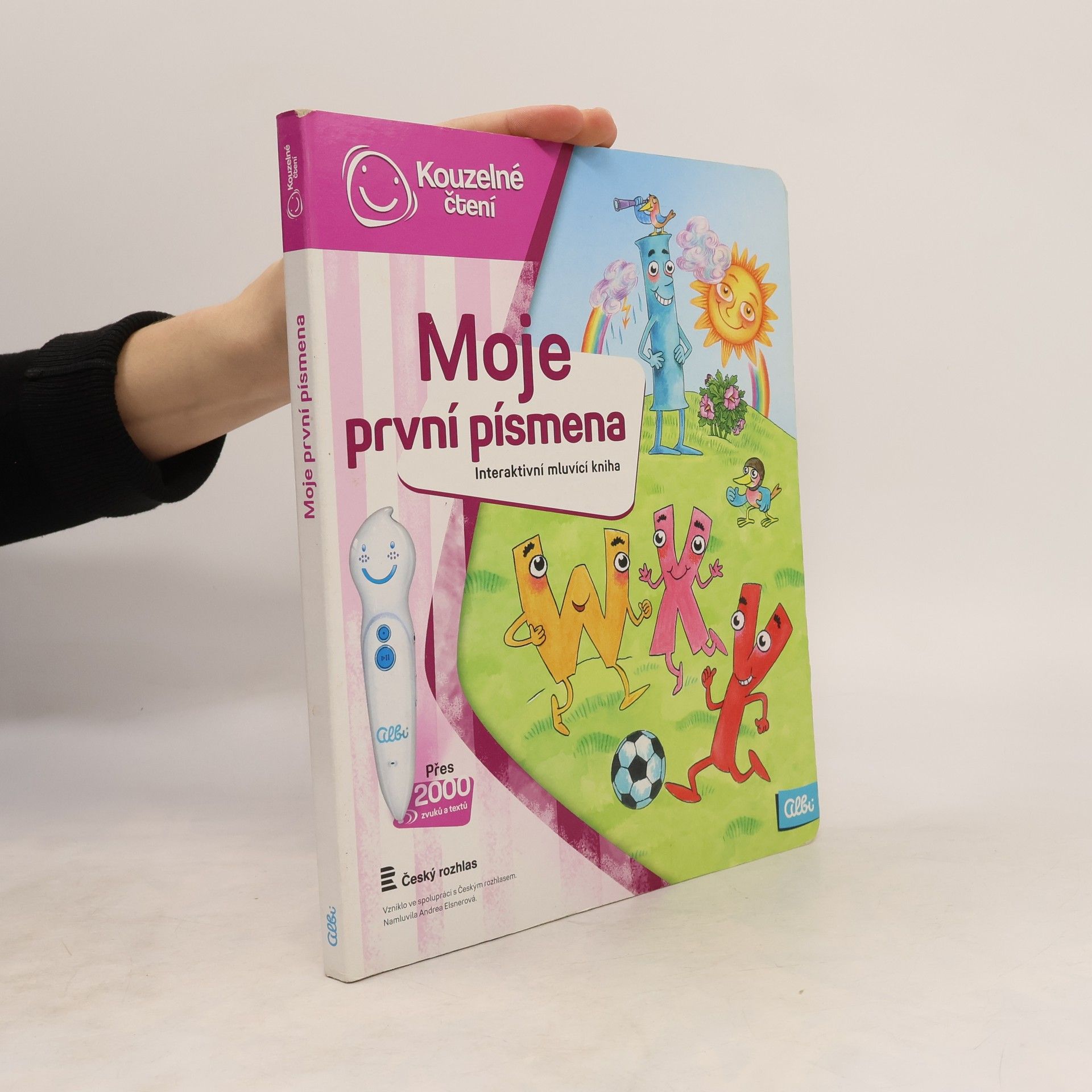 Jan Vodňanský Moje první písmena. Interaktivní mluvící kniha