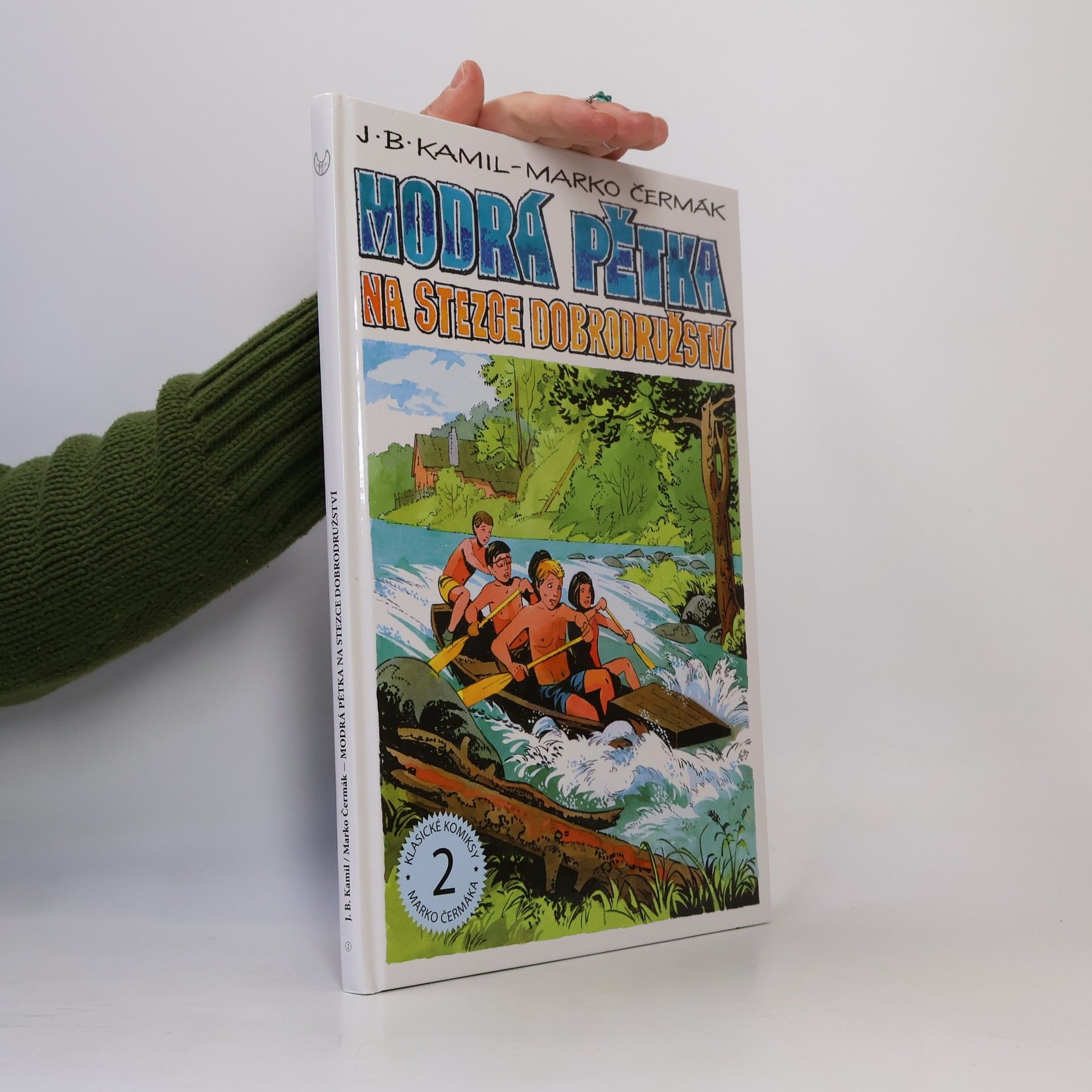 Jiří Hromádko Modrá pětka na stezce dobrodružství
