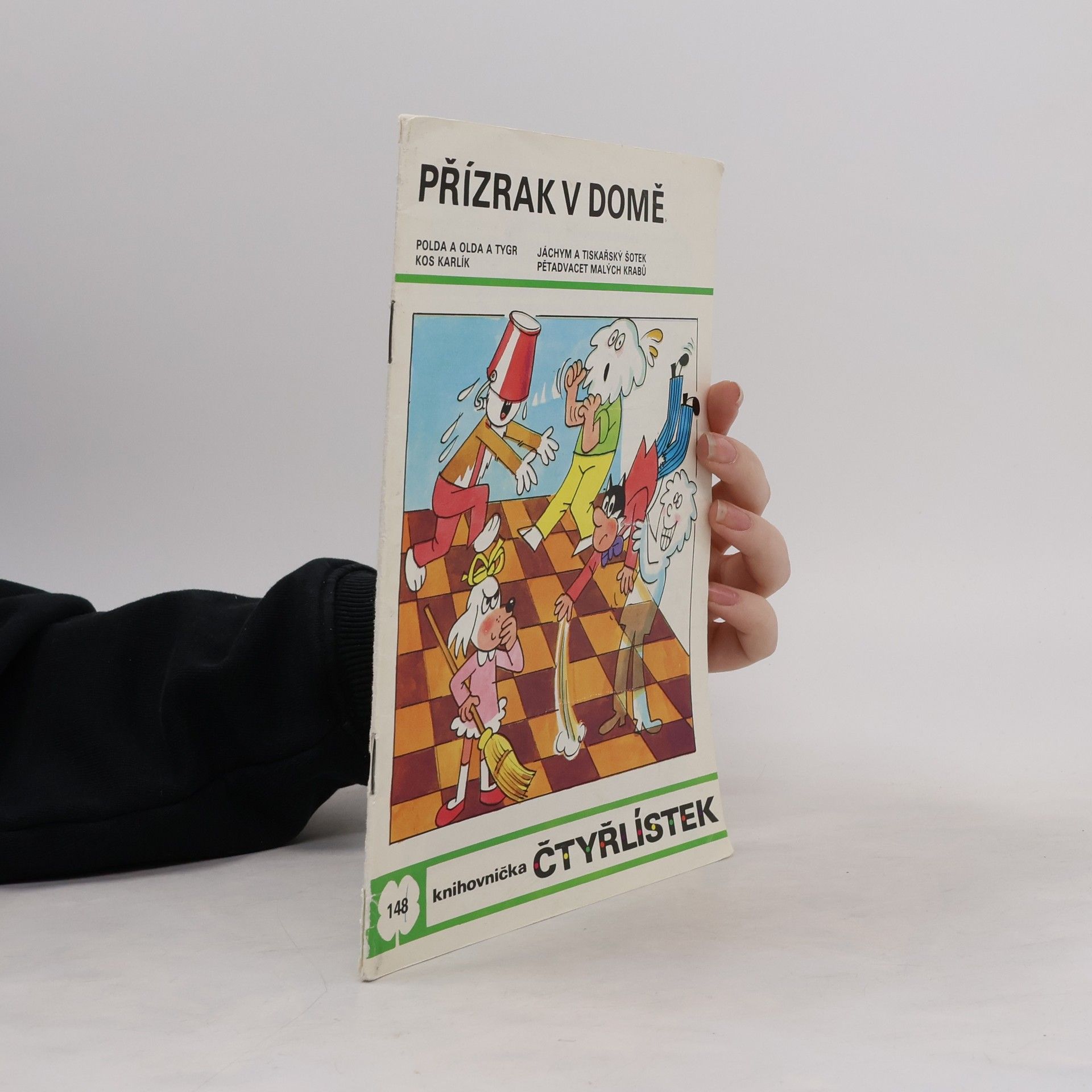 Jaroslav Němeček Čtyřlístek 148. Přízrak v domě