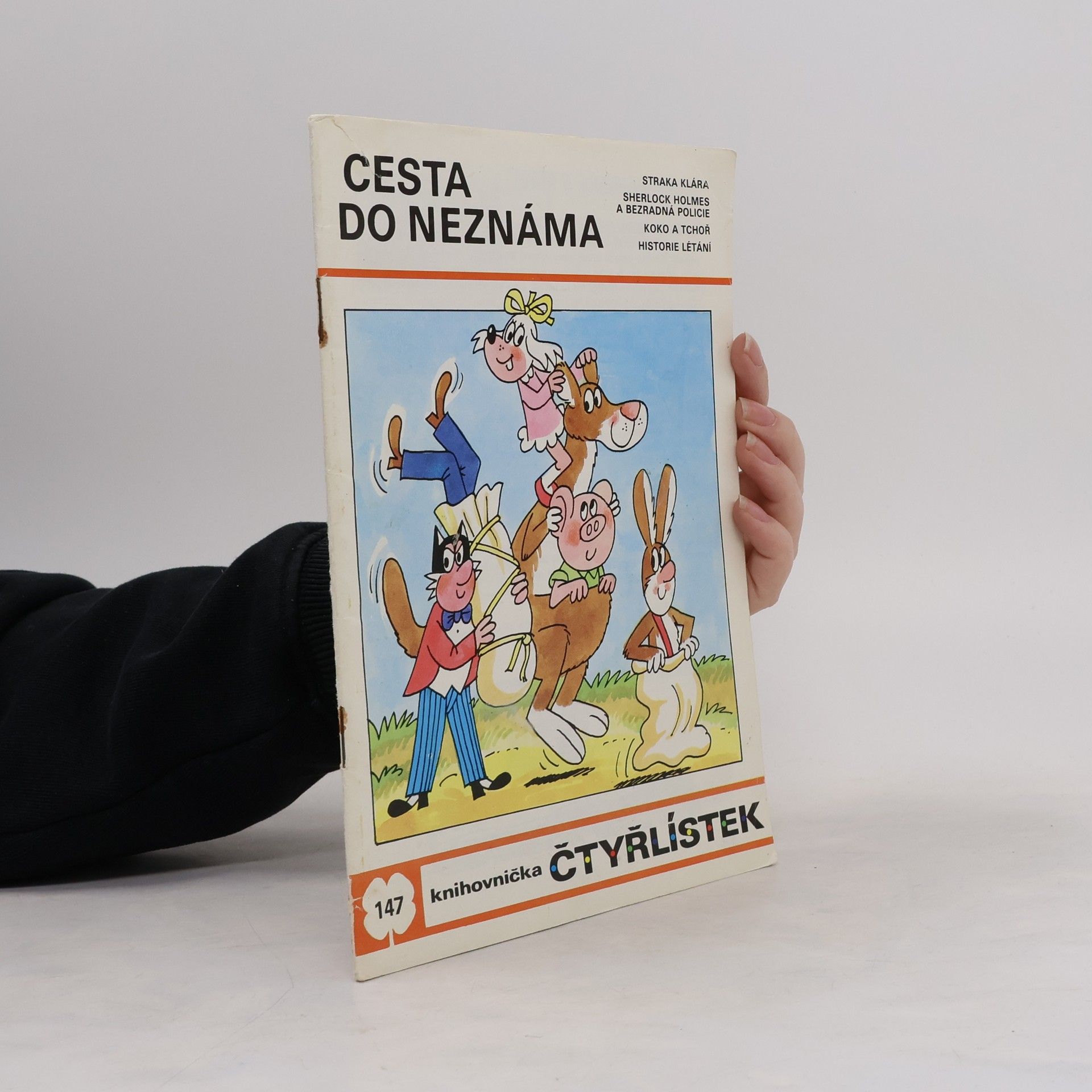 Ljuba Štíplová Čtyřlístek 147. Cesta do neznáma