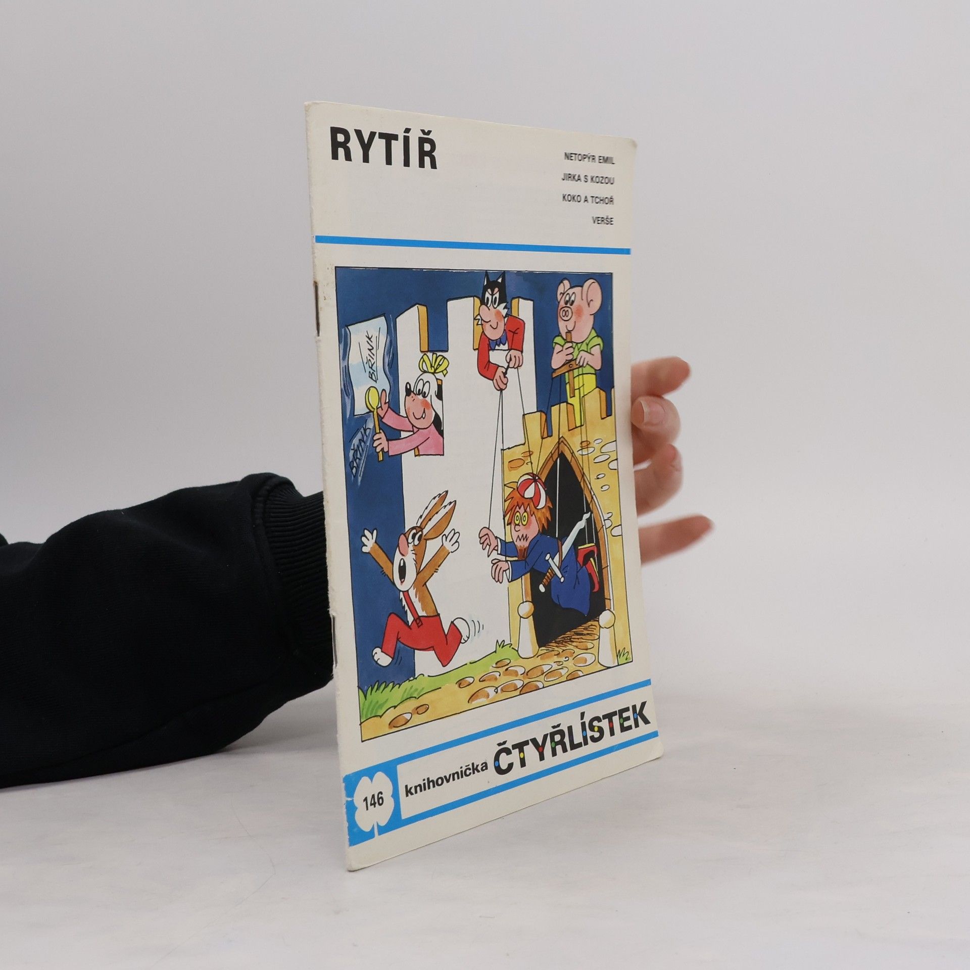 Jaroslav Němeček Čtyřlístek 146. Rytíř