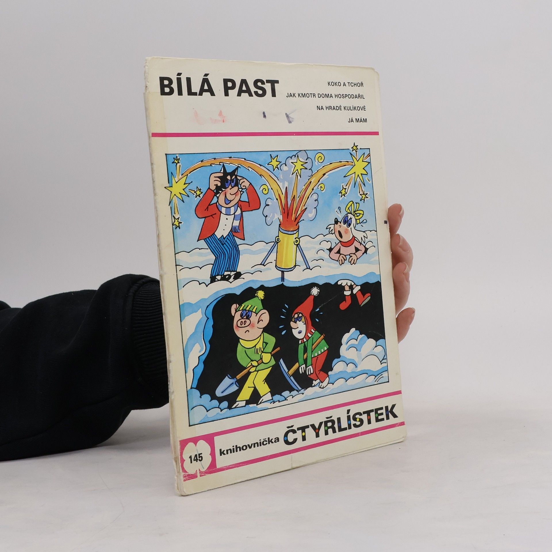 Jaroslav Němeček Čtyřlístek 145. Bílá past