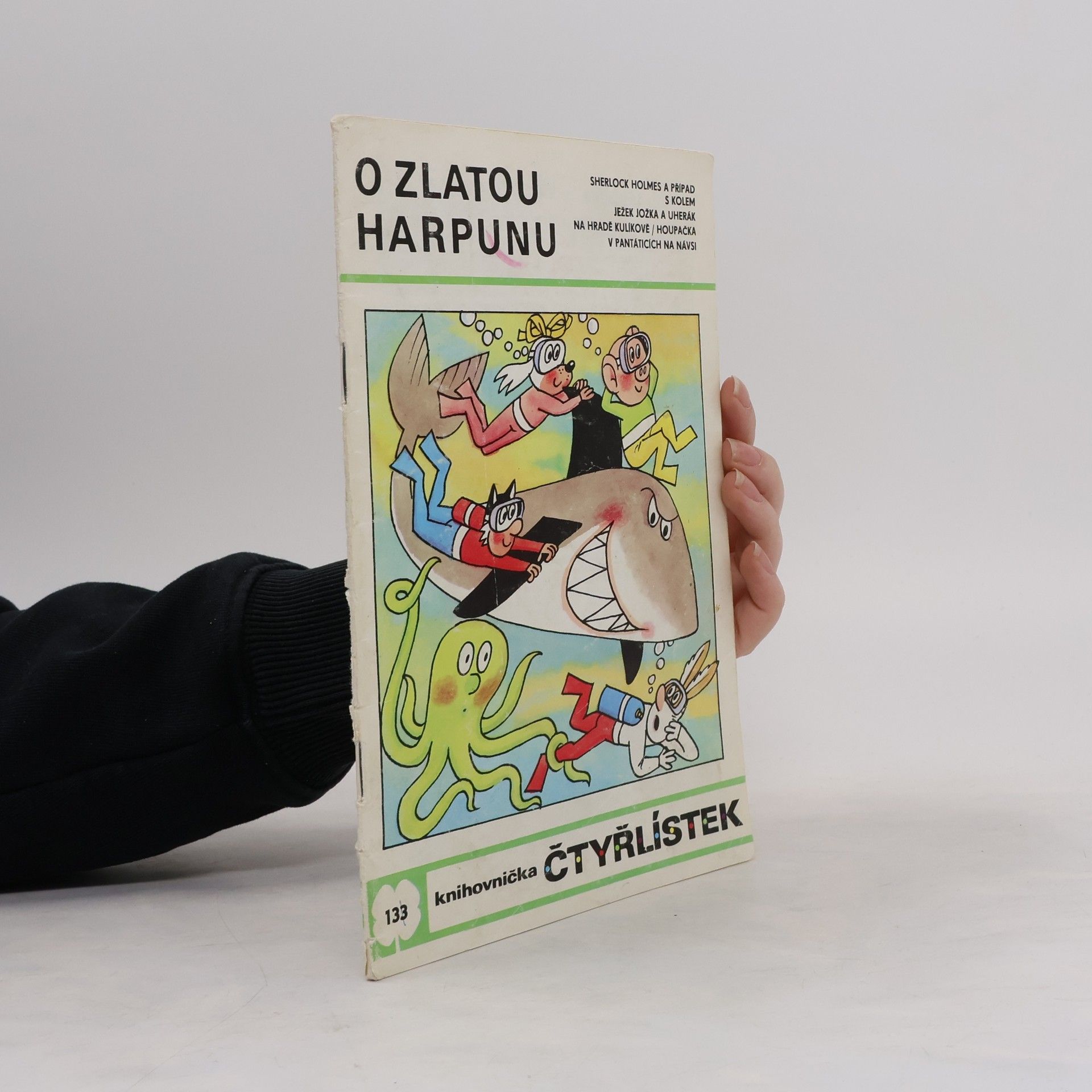 Kolektiv autorů Čtyřlístek 133. O zlatou harpunu