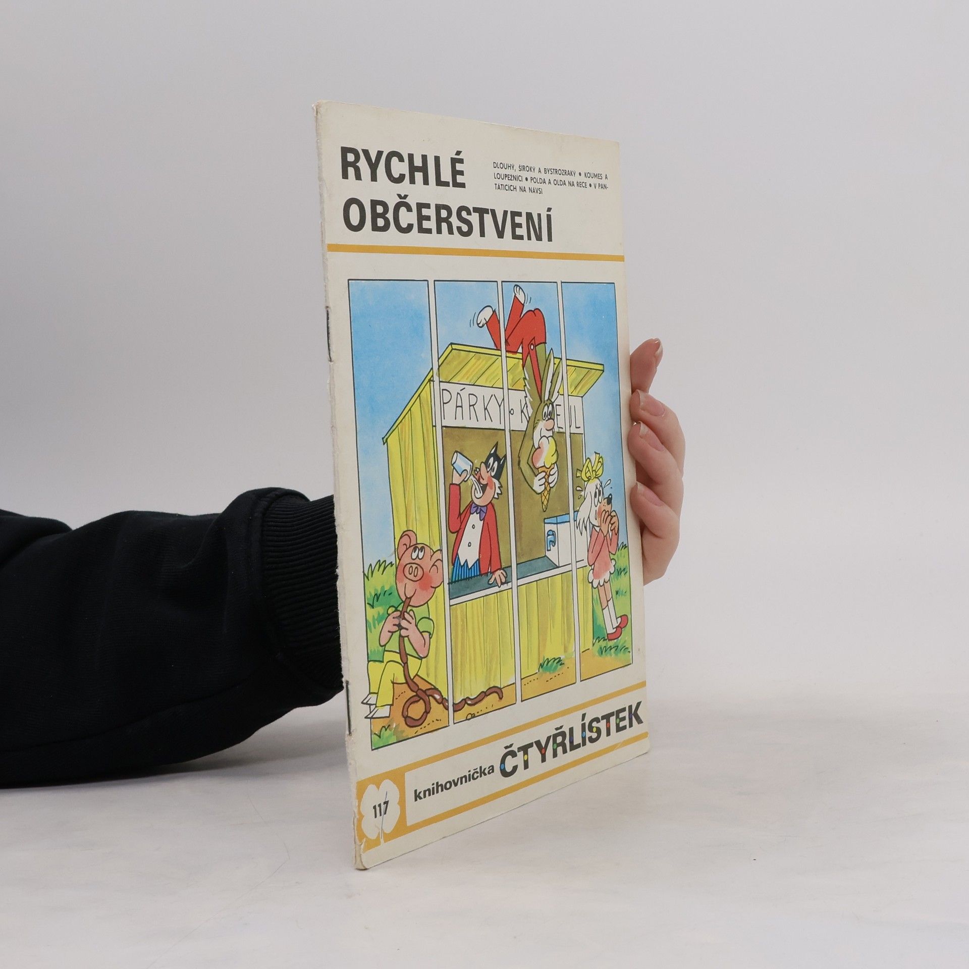 Jaroslav Němeček Čtyřlístek 117. Rychlé občerstvení