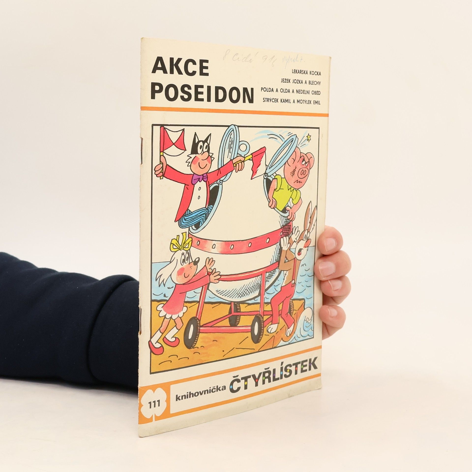 Jaroslav Němeček Čtyřlístek 111. Akce Poseidon