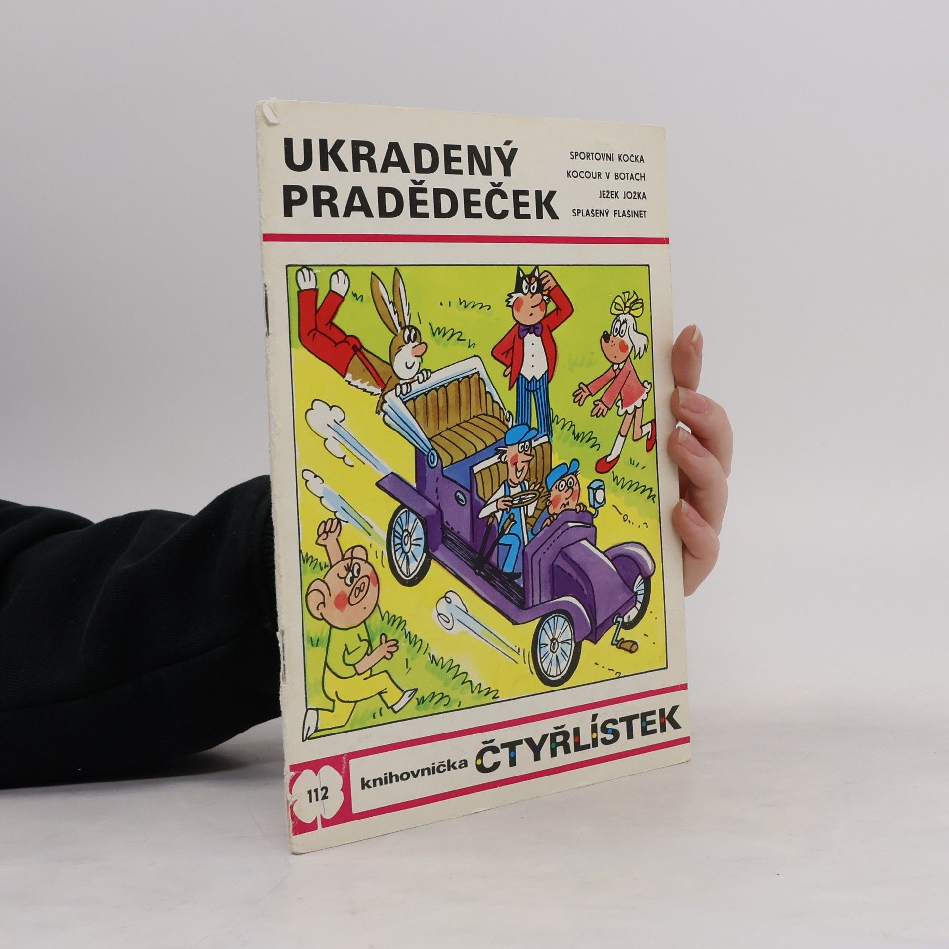 Jaroslav Němeček Čtyřlístek 112. Ukradený pradědeček