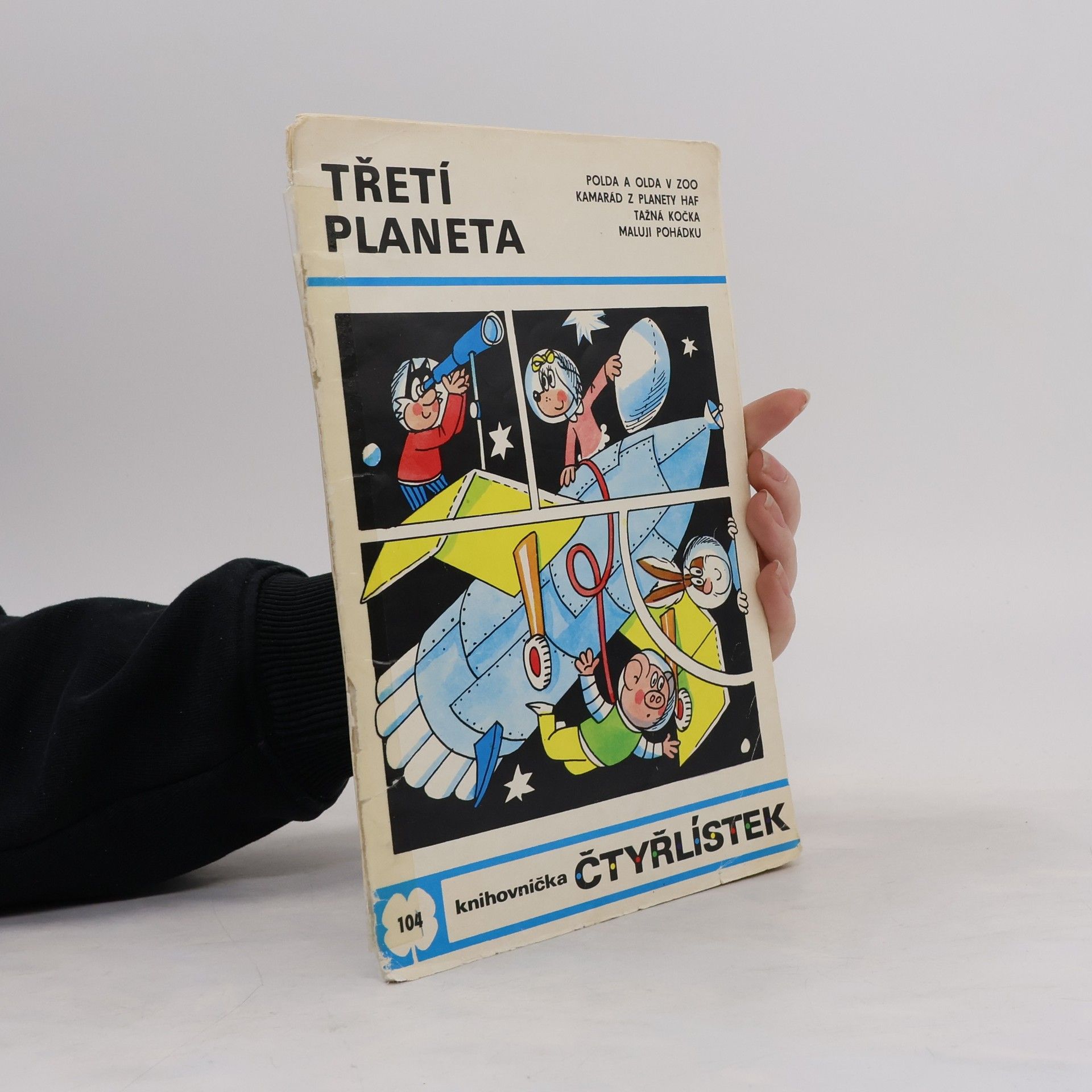 Jaroslav Němeček Čtyřlístek 104. Třetí planeta