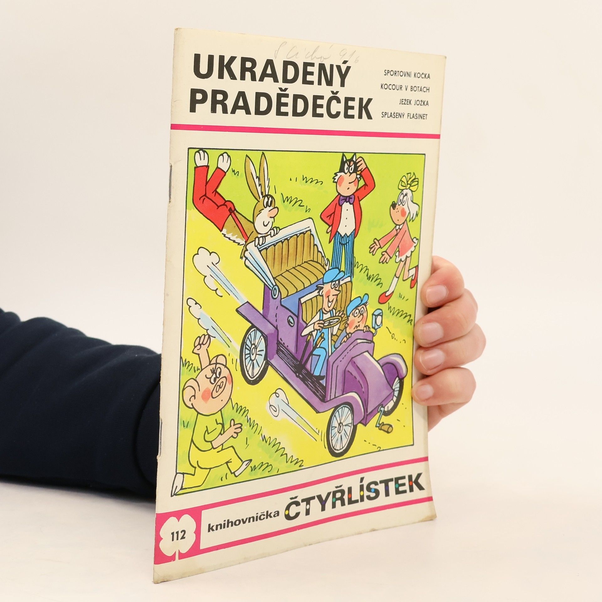 Jaroslav Němeček Čtyřlístek 112. Ukradený pradědeček