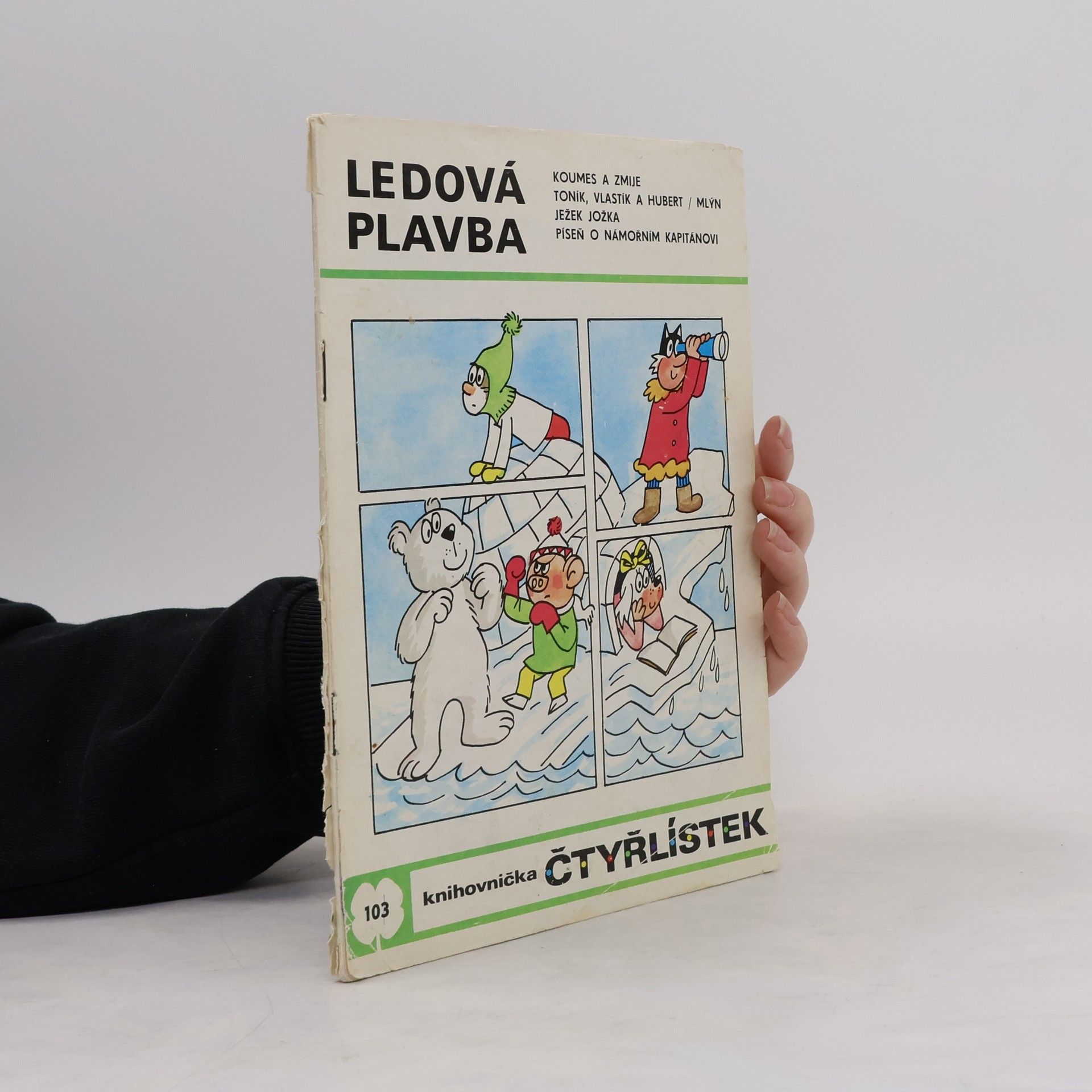 Jaroslav Němeček Čtyřlístek 103. Ledová plavba