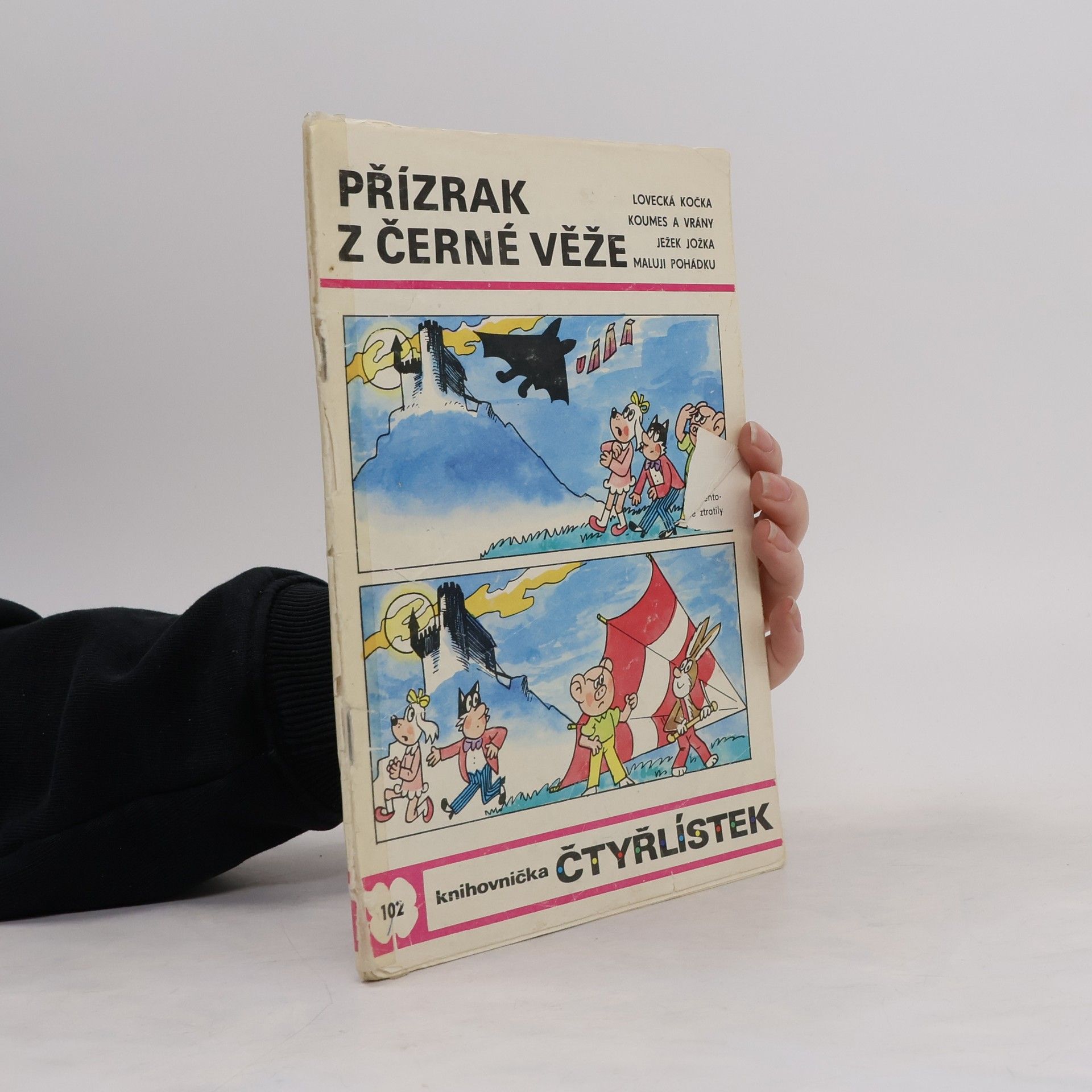 Jaroslav Němeček Čtyřlístek 102. Přízrak z černé věže