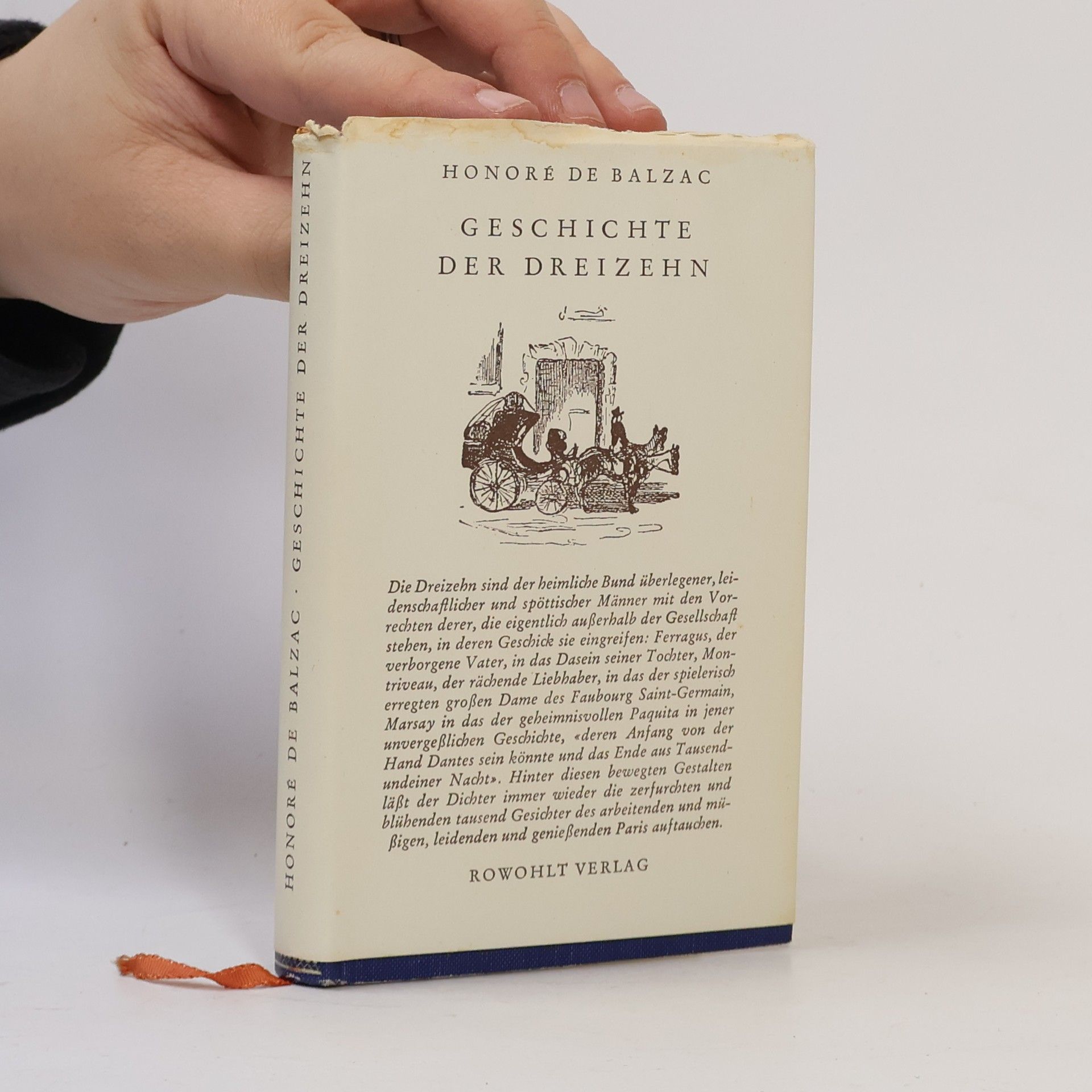 Honoré de Balzac Geschichte der Dreizehn