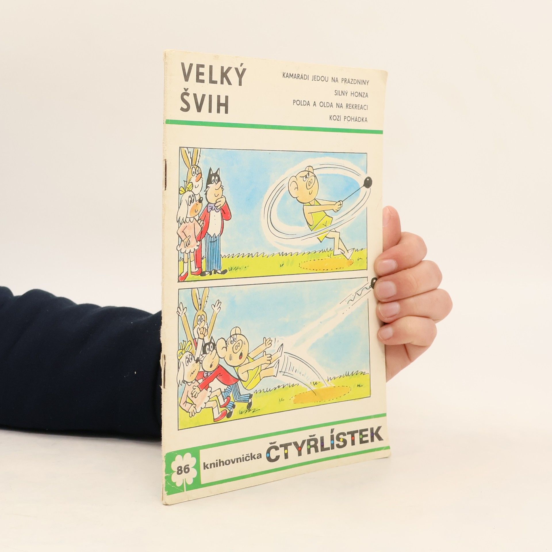 Collectif d'auteurs Čtyřlístek 86. Velký švih