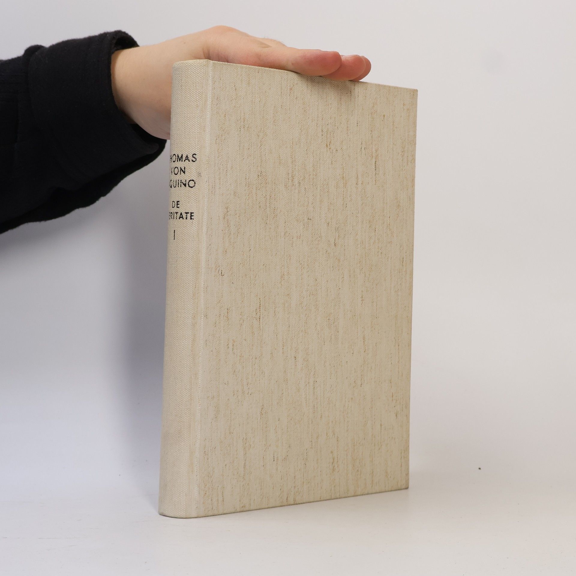 Terezie Benedikta od Kříže Questiones disputatae de veritate. Band 1