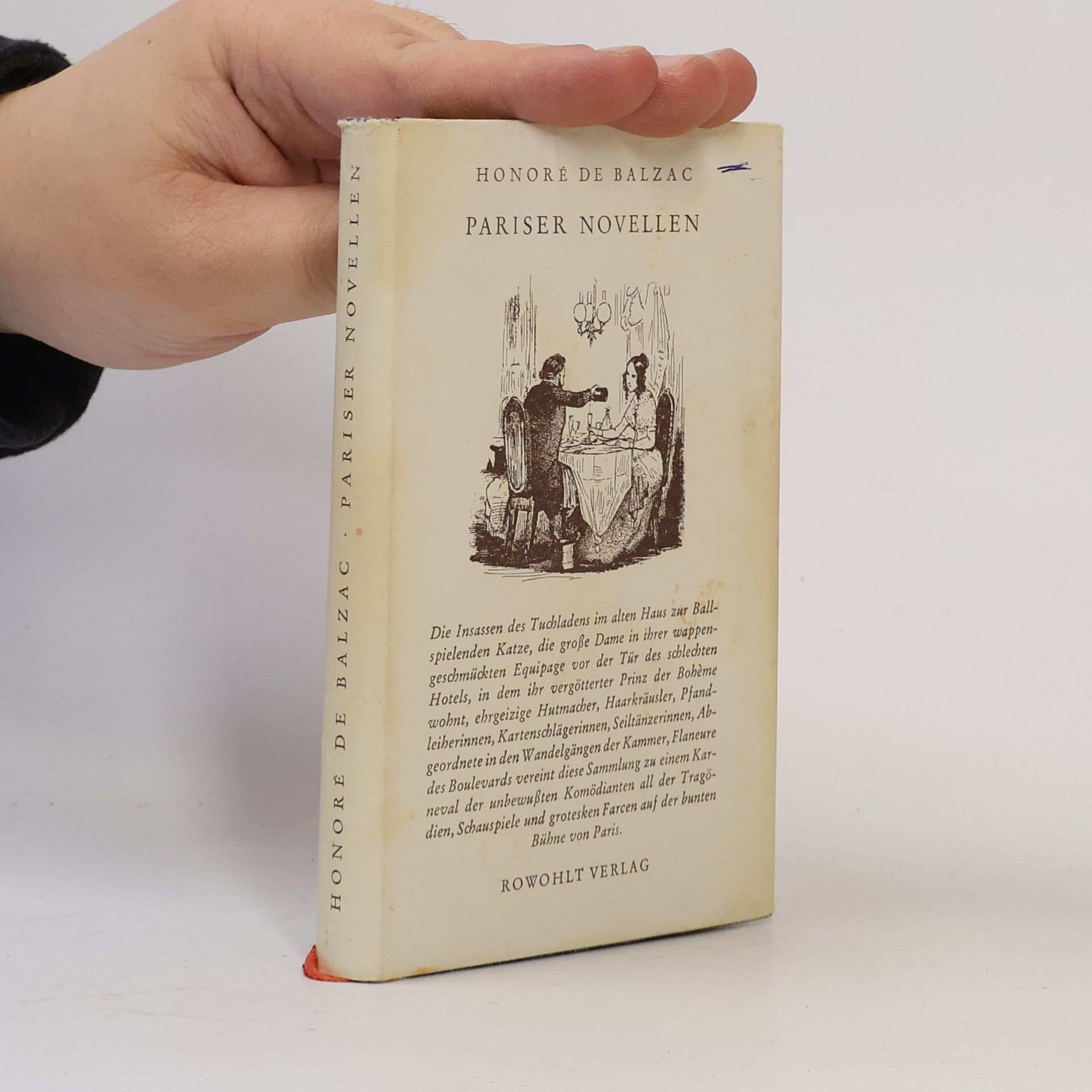 Honoré de Balzac Pariser Novellen