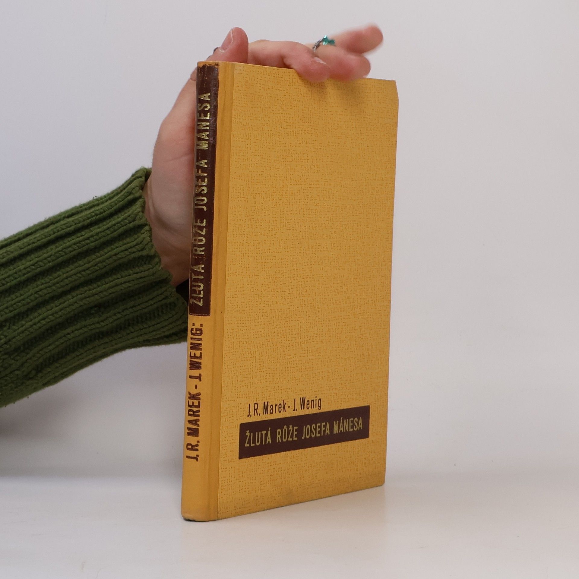 Josef Richard Marek Žlutá růže Josefa Mánesa