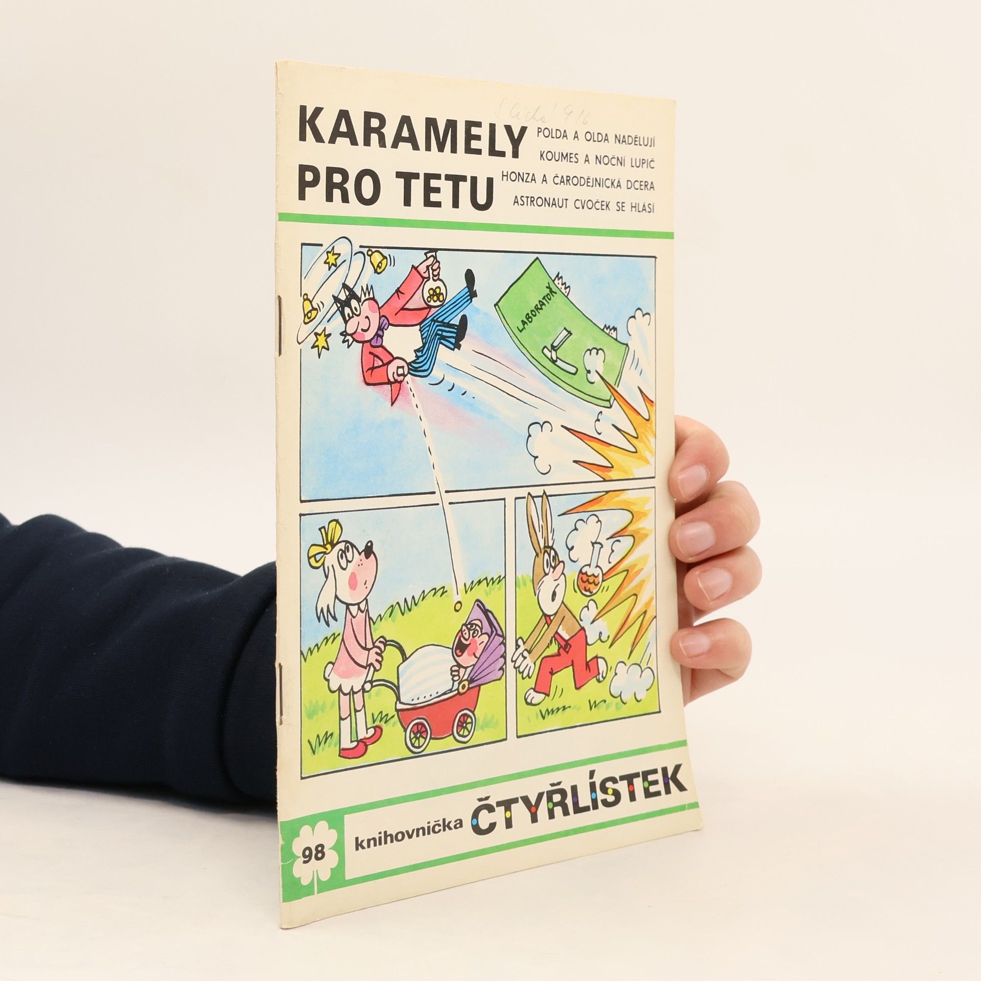 Jaroslav Němeček Čtyřlístek 98. Karamely pro tetu
