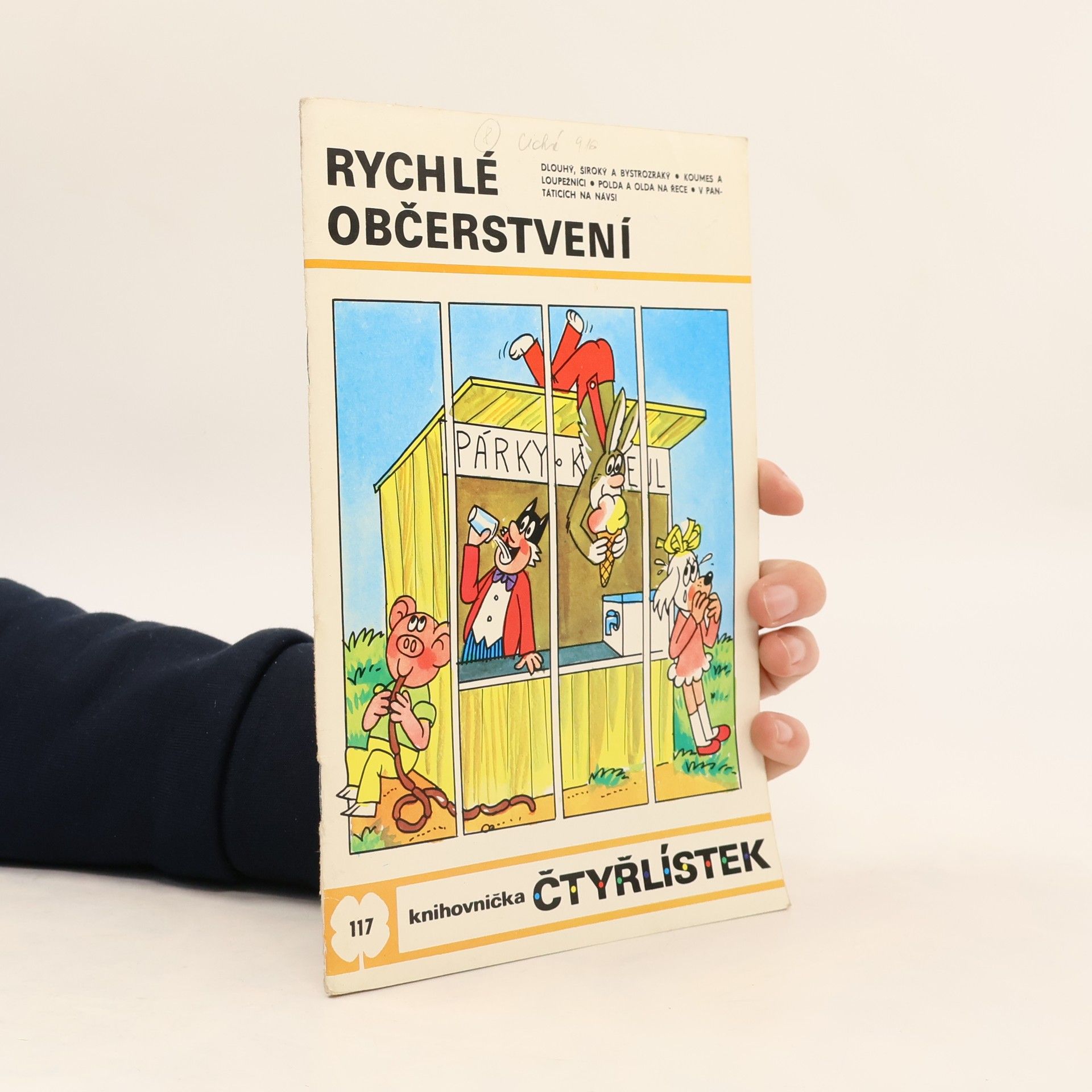 Jaroslav Němeček Čtyřlístek 117. Rychlé občerstvení
