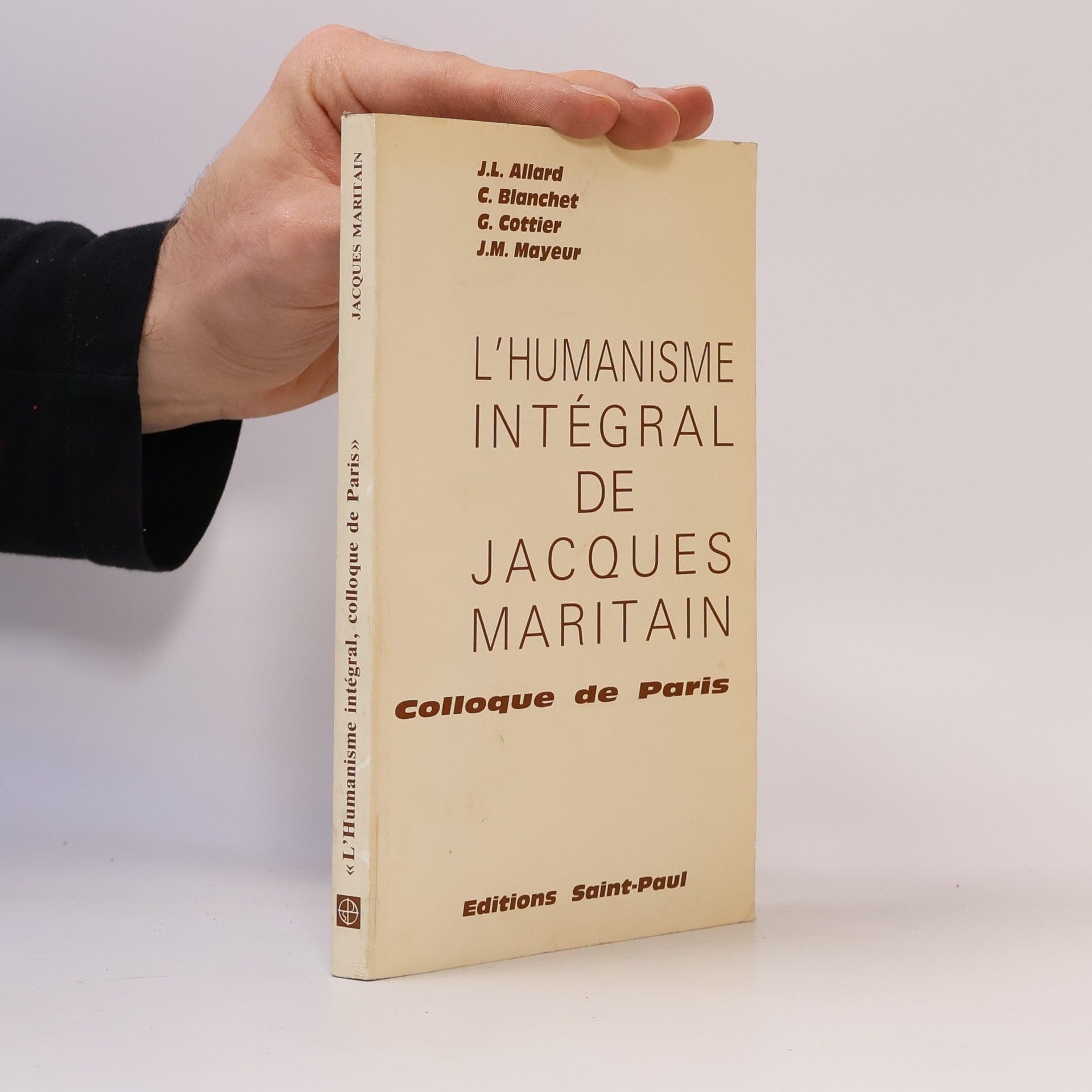 Jacques Maritain L'humanisme intégral de Jacques Maritain