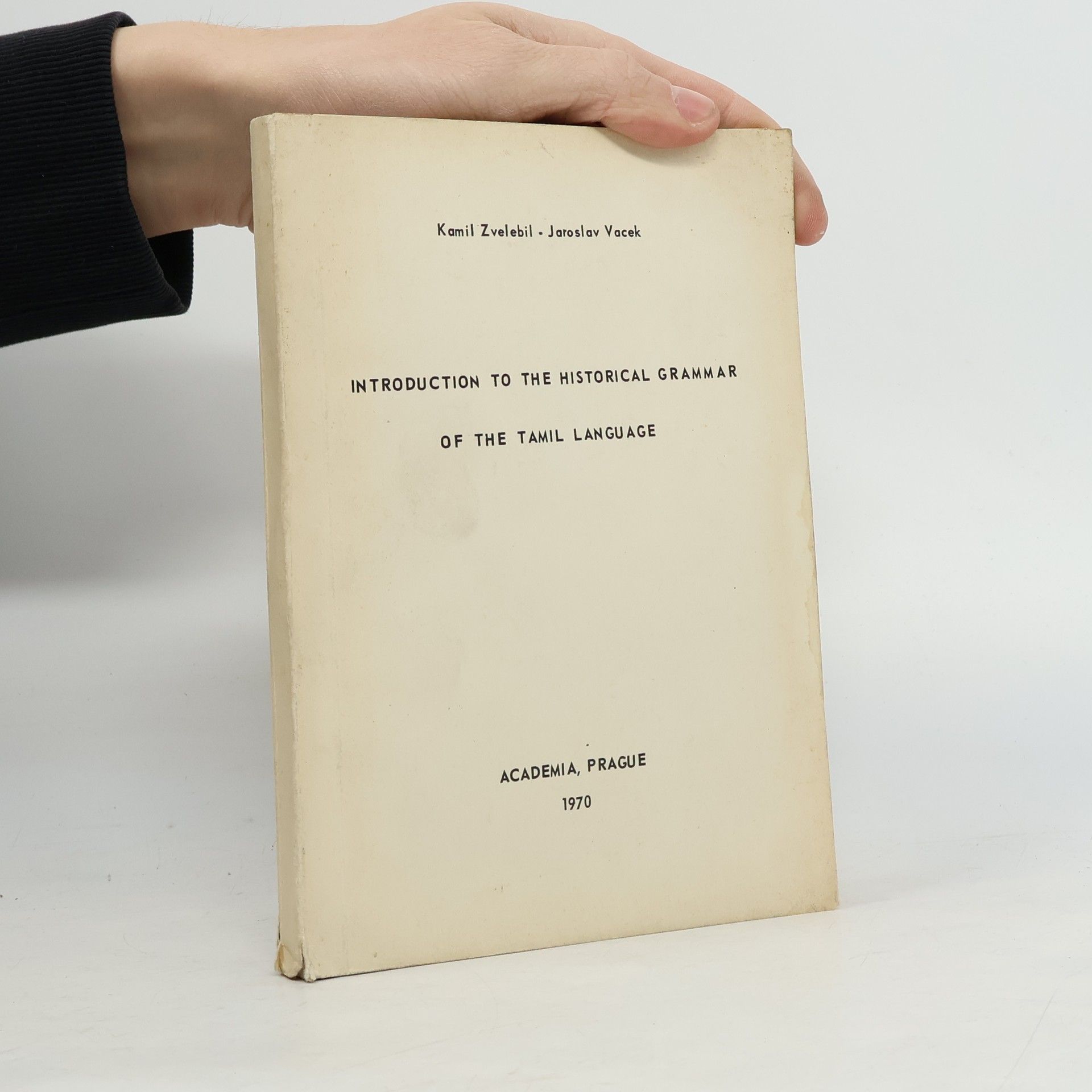 Introduction to the Historical Grammar of the Tamil Language