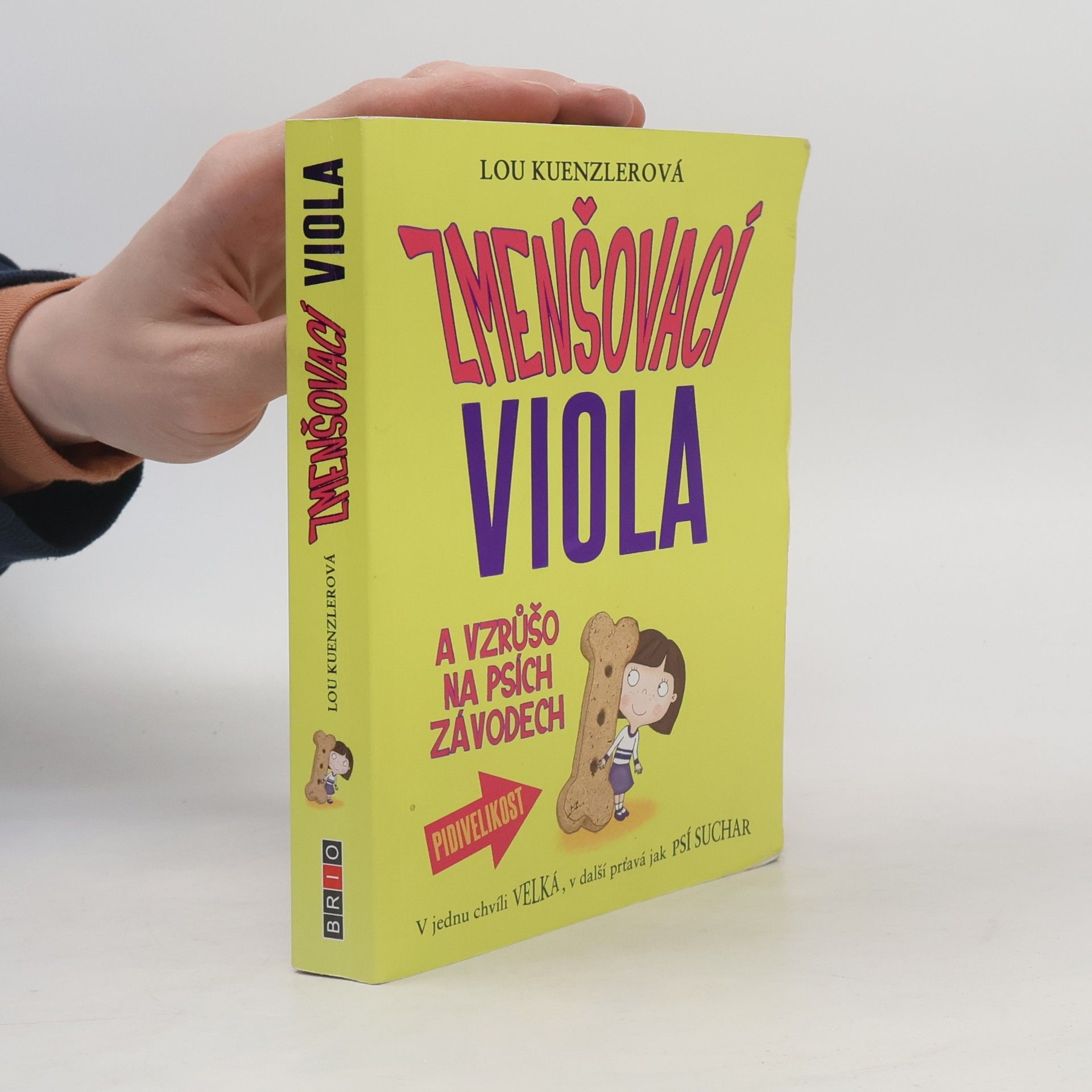 Lou Kuenzler Zmenšovací Viola a vzrůšo na psích závodech