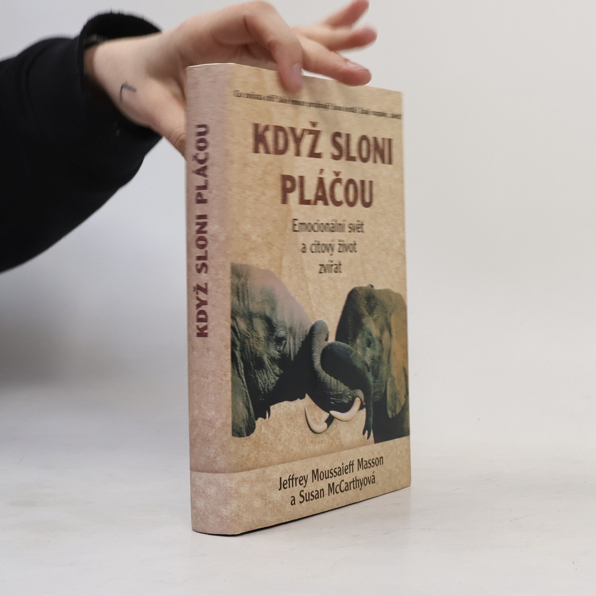 J. Moussaieff Masson Když sloni pláčou