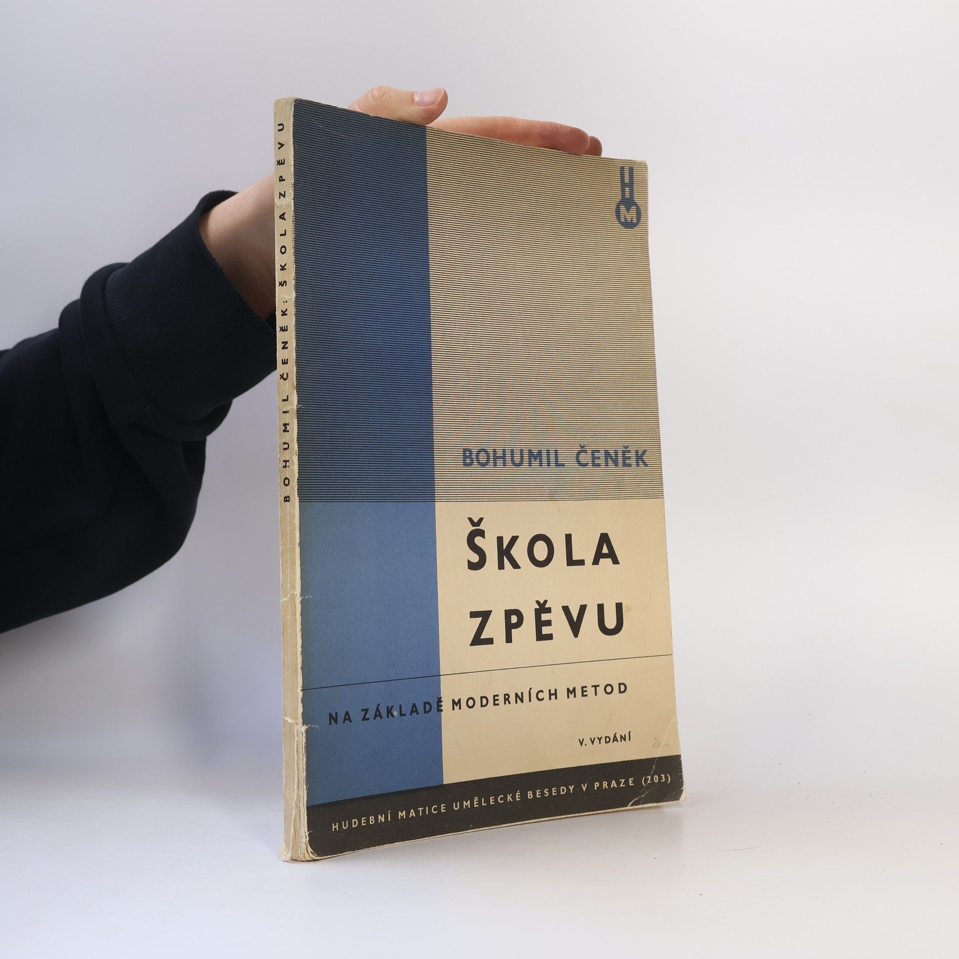 Bohumil Čeněk Škola zpěvu na základě moderních metod