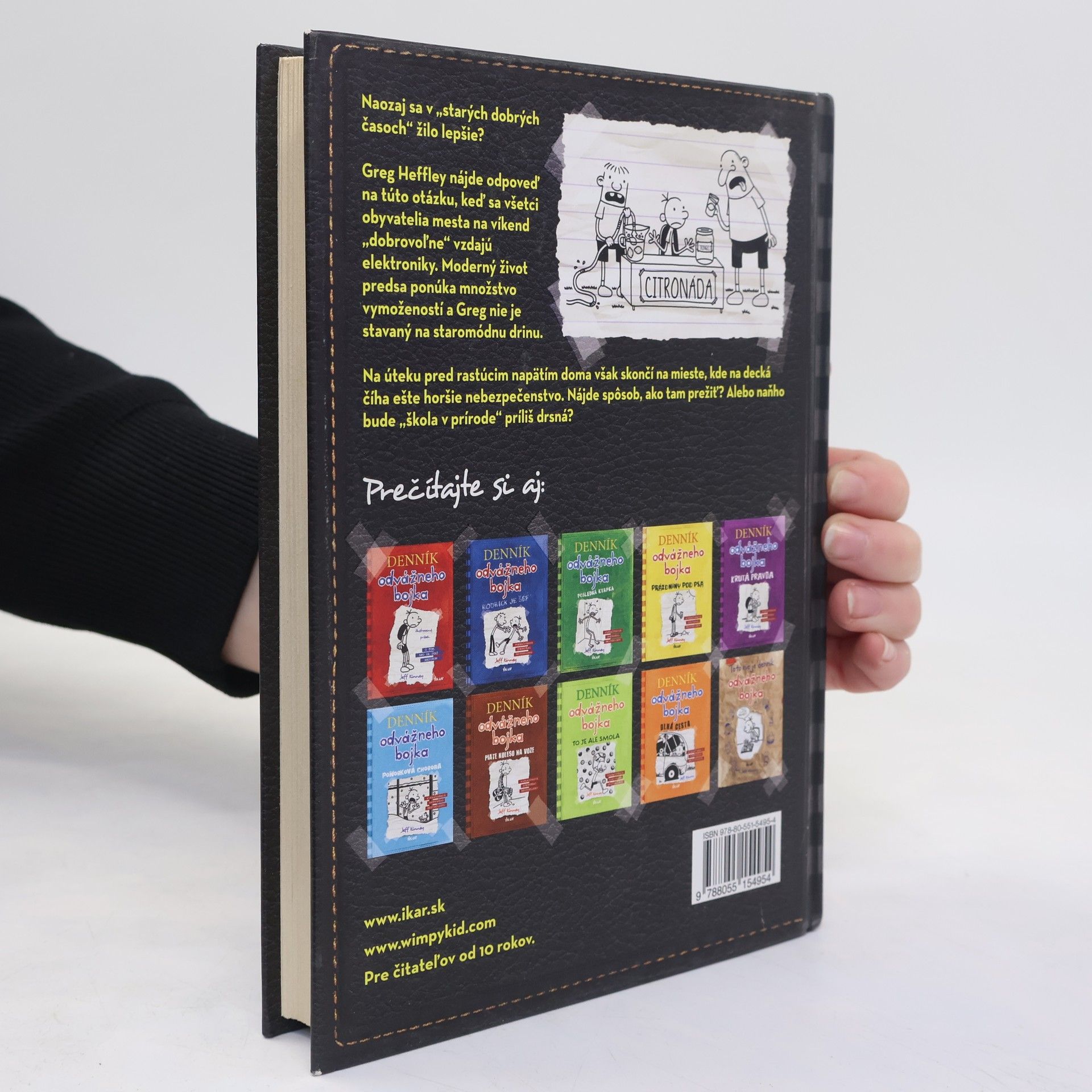Jeff Kinney Denník odvážneho bojka 10. Drsná škola