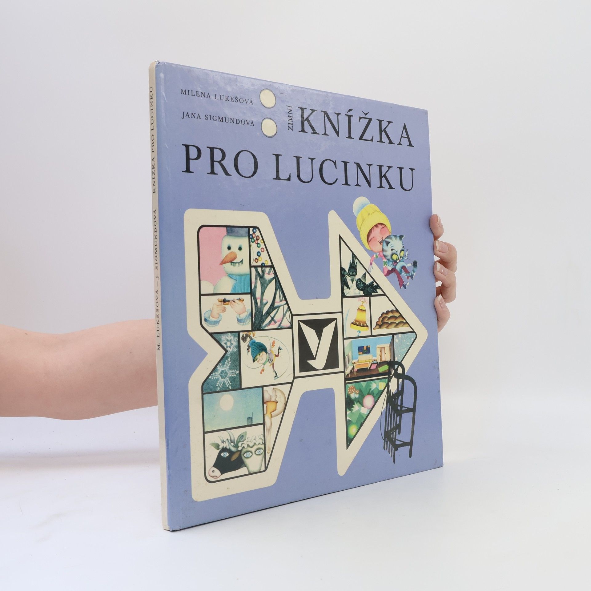 Milena Lukešová Zimní knížka pro Lucinku