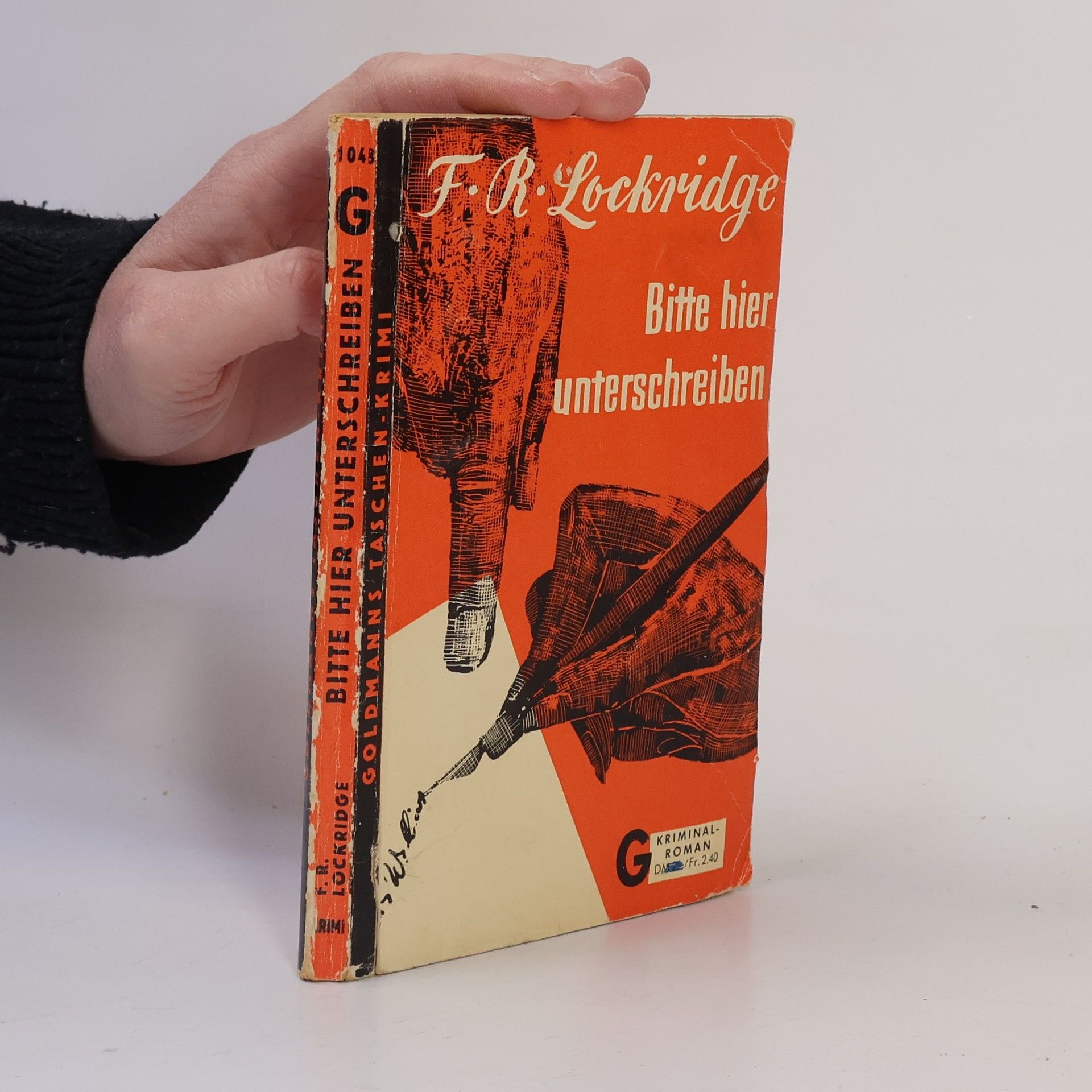 F. R. Lockridge Bitte hier unterschreiben