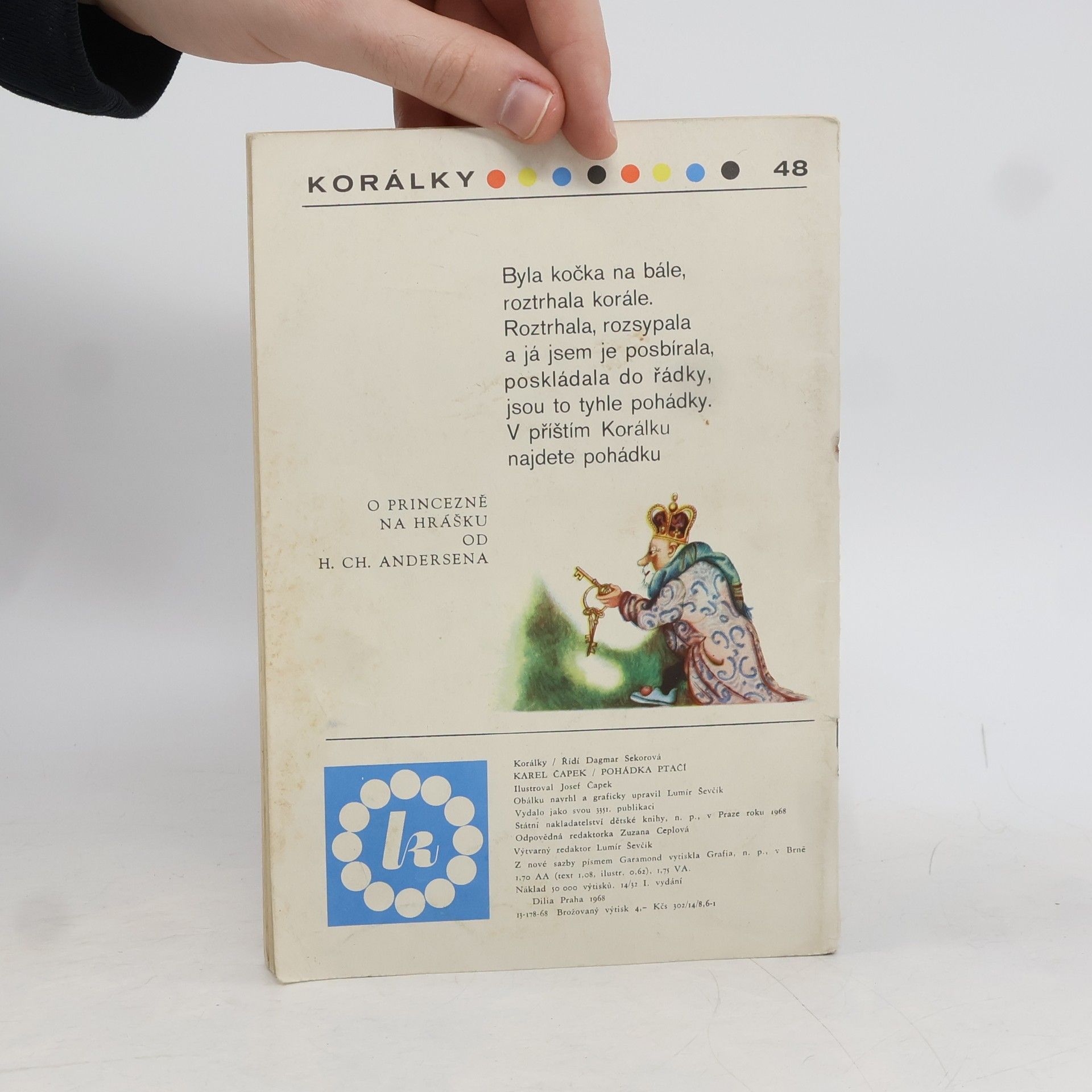 Karel Čapek Pohádka ptačí