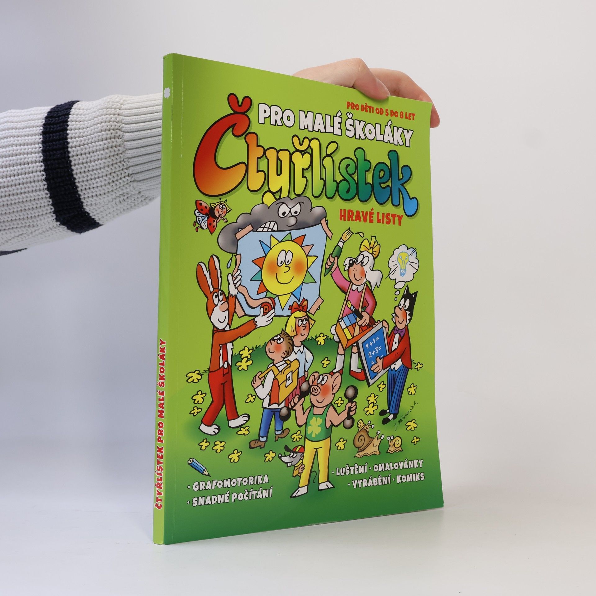 Jaroslav Němeček Čtyřlístek pro malé školáky