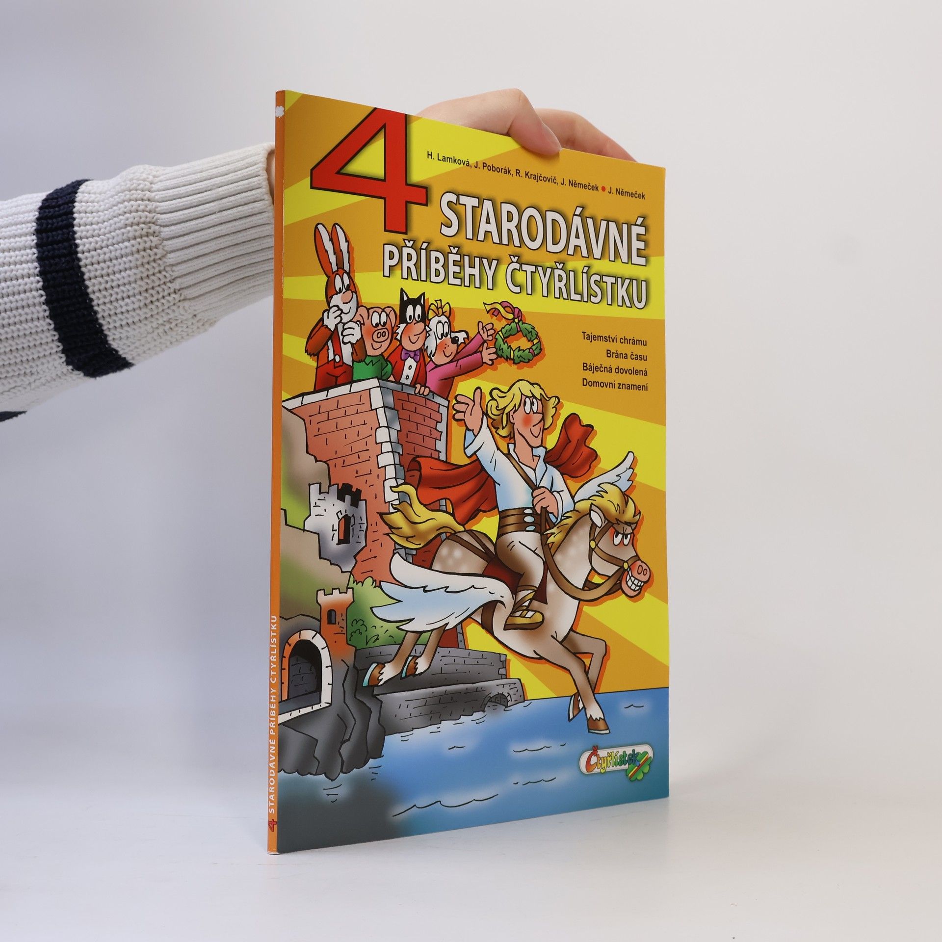 Jaroslav Němeček 4 starodávné příběhy Čtyřlístku