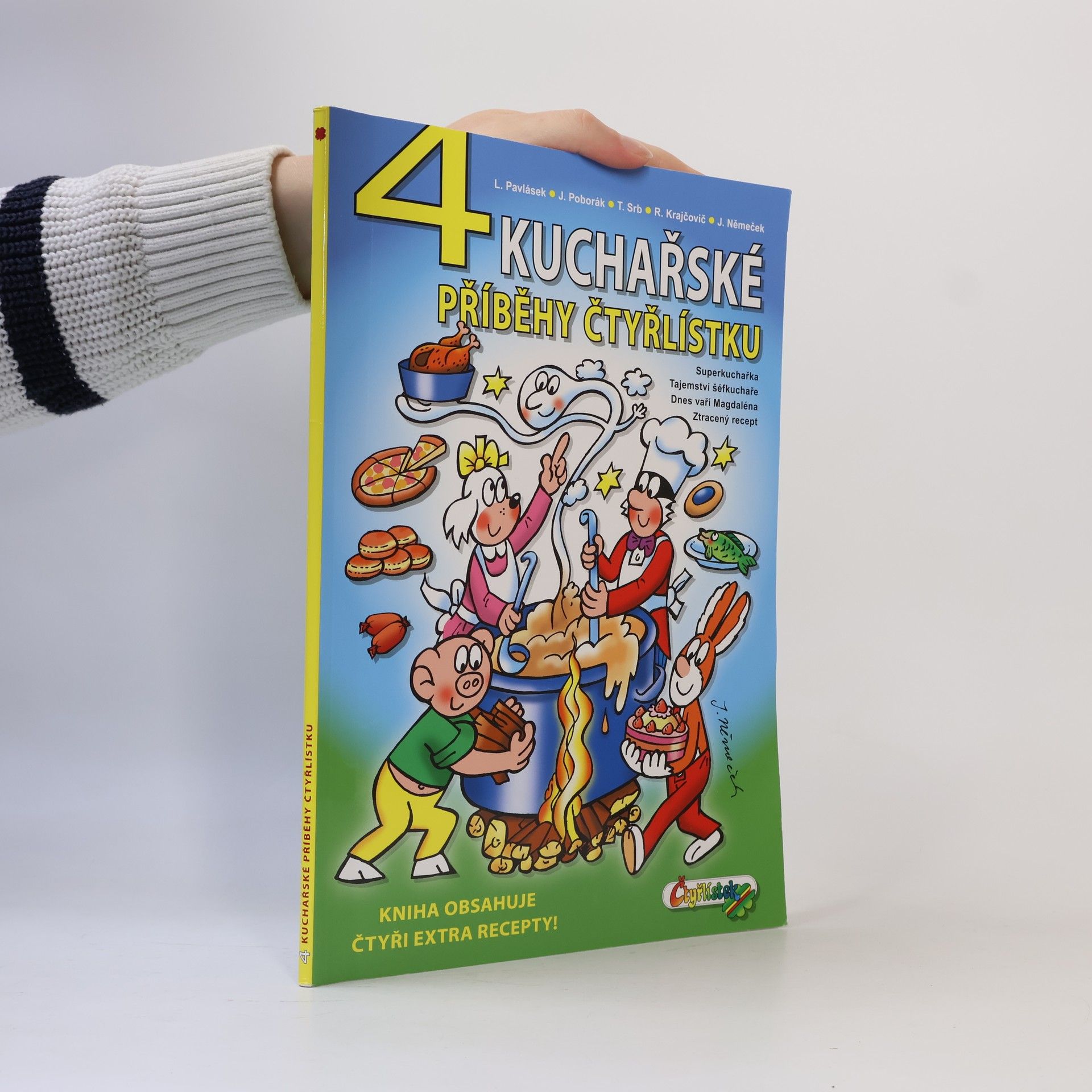 Autorenkollektiv 4 kuchařské příběhy čtyřlístku