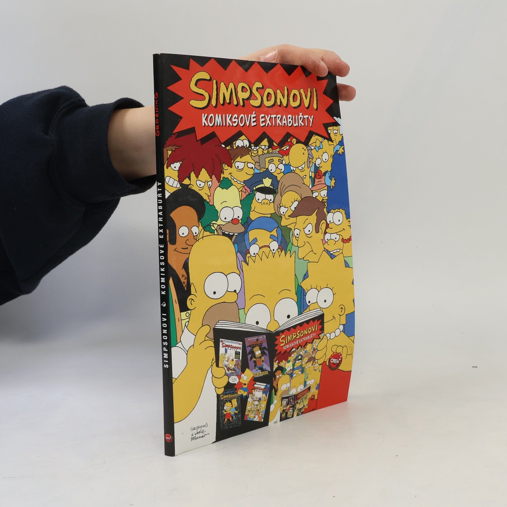 Steve Vance Simpsonovi: Komiksové extrabuřty