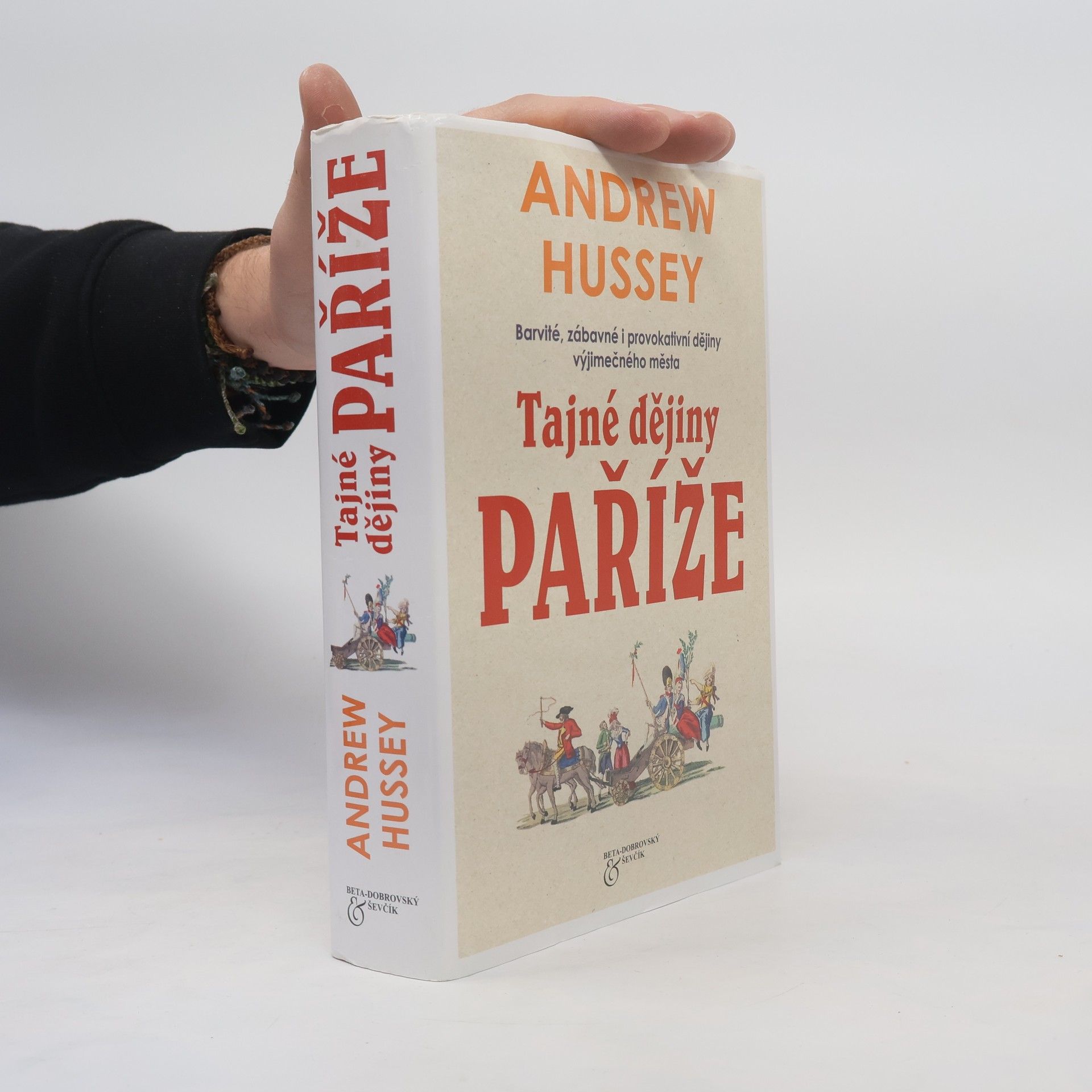 Andrew Hussey Tajné dějiny Paříže