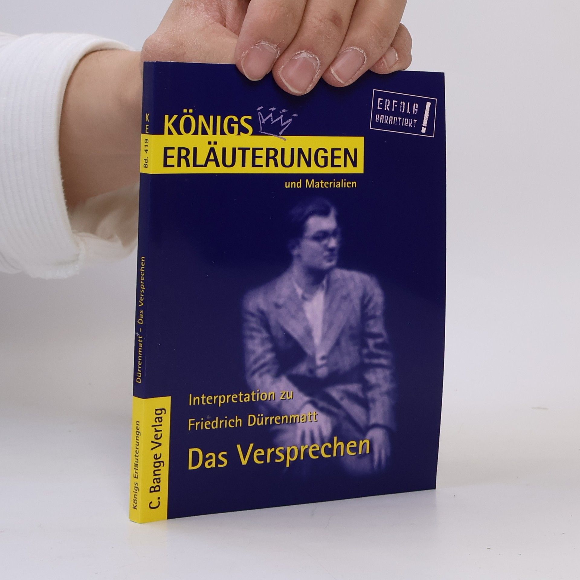 Bernd Matzkowski Erläuterungen zu Friedrich Dürrenmatt, Das Versprechen