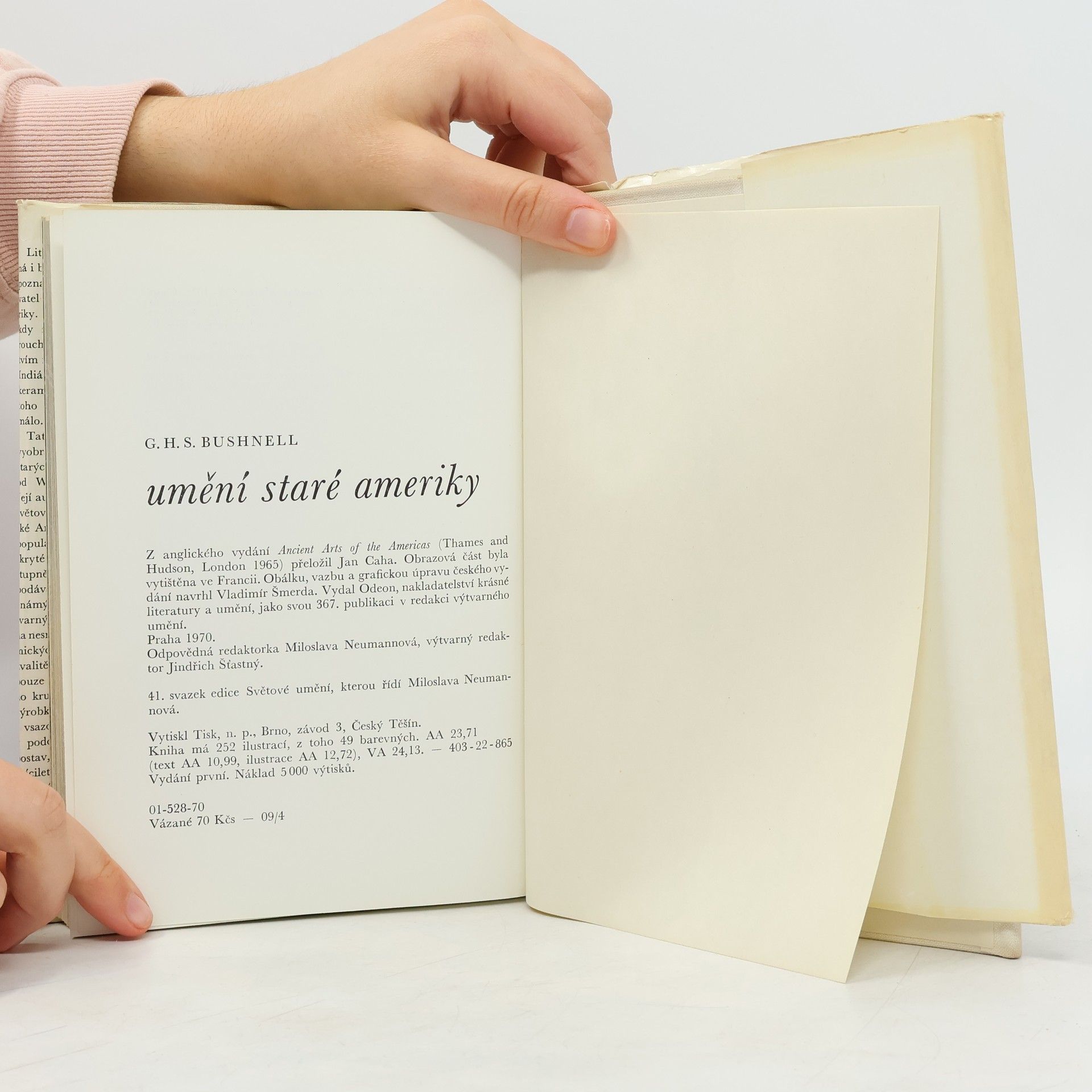 Geoffrey Hext Sutherland Bushnell Umění staré Ameriky