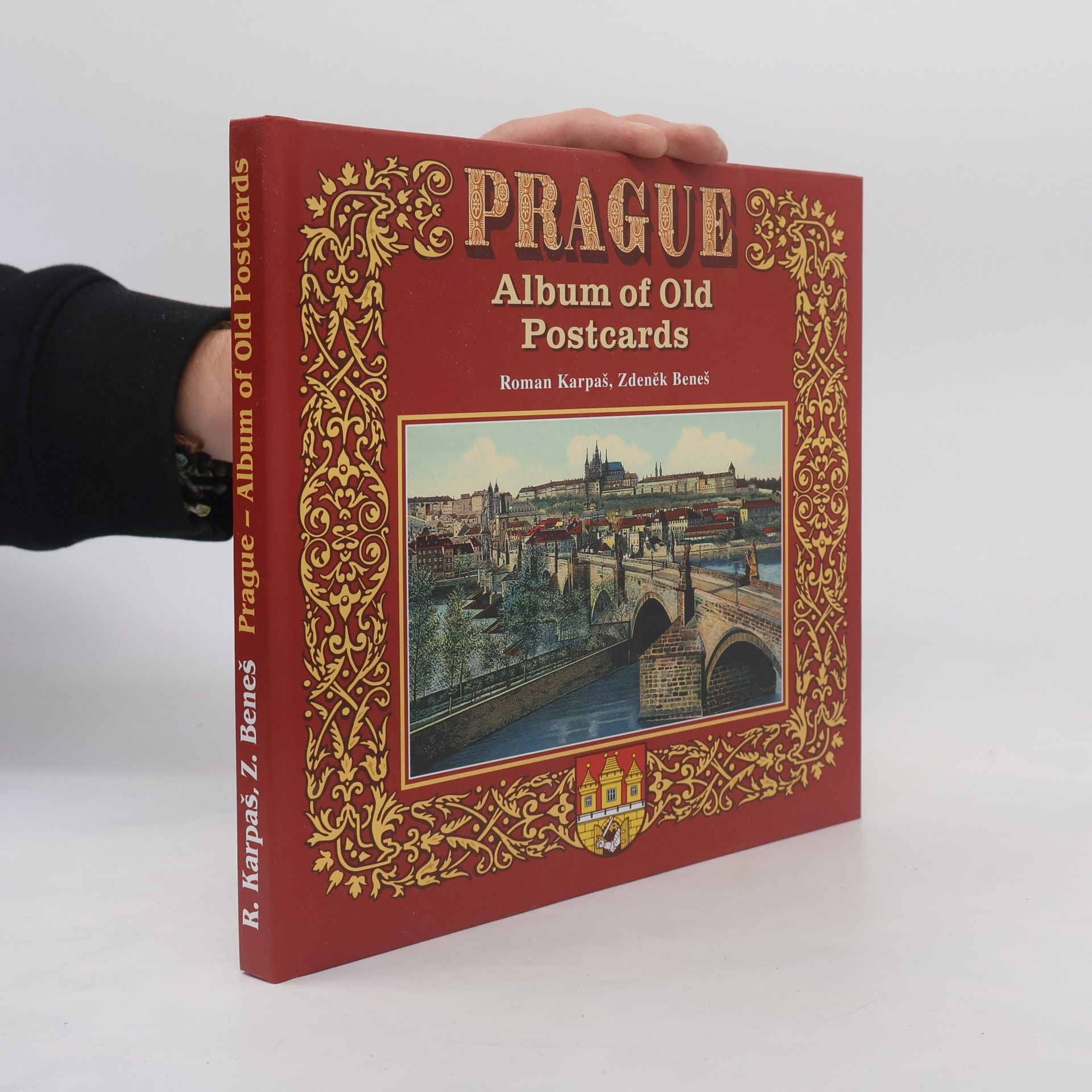 Roman Karpaš Prague: Album of old postcards