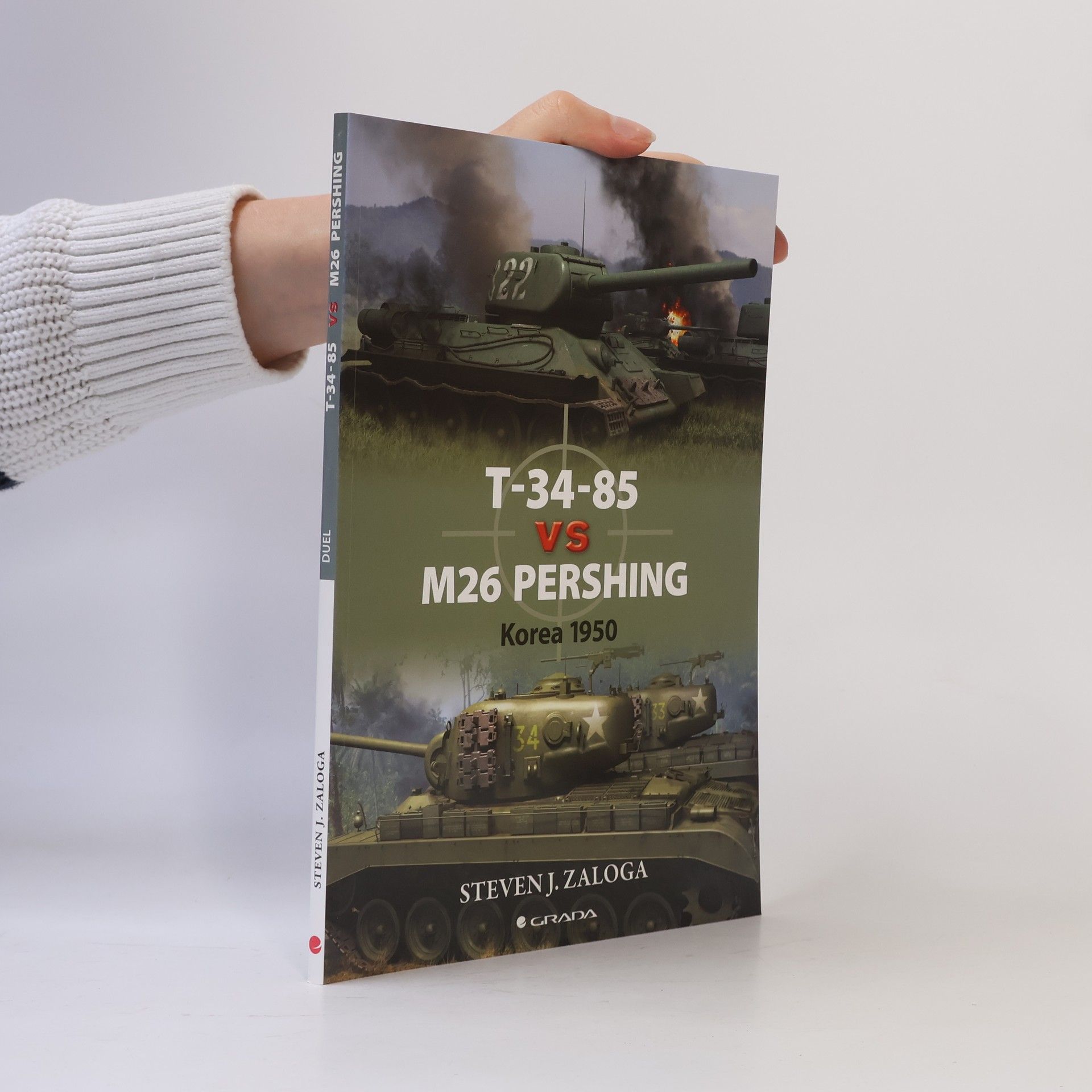 Steven Zaloga T-34-85 vs M26 Pershing -- Korea 1950