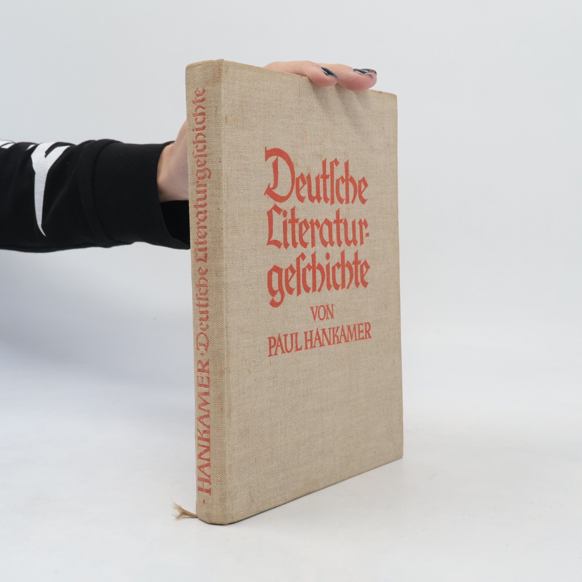 Paul Hankamer Deutsche Literaturgeschichte