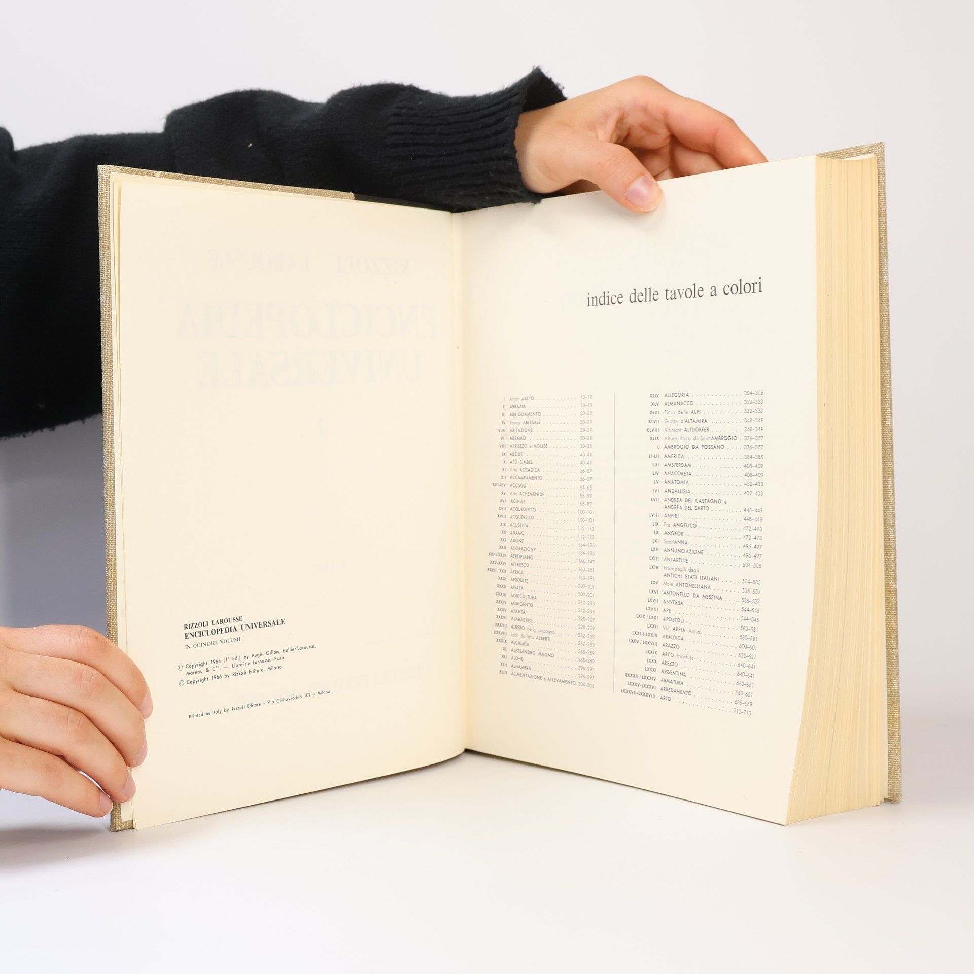 Kolektiv autorů Enciclopedia universale I. A-Avri