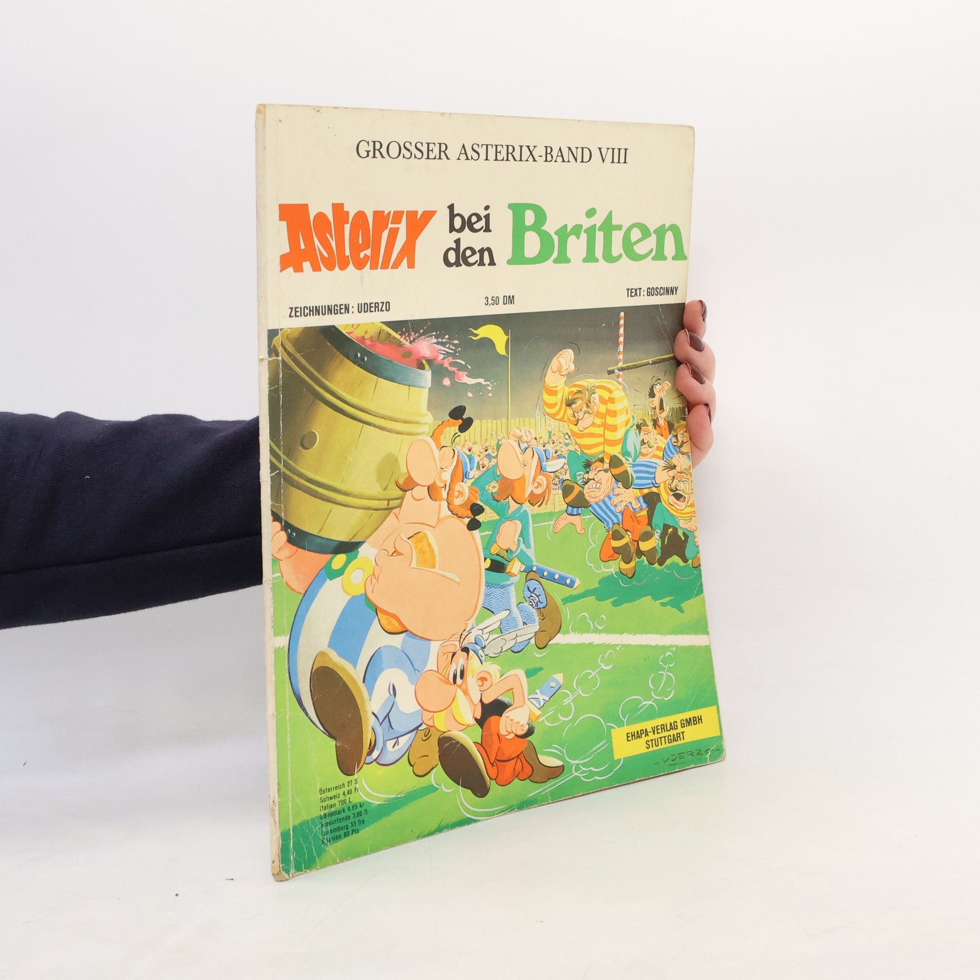 Albert Uderzo Asterix. Asterix bei den Briten.