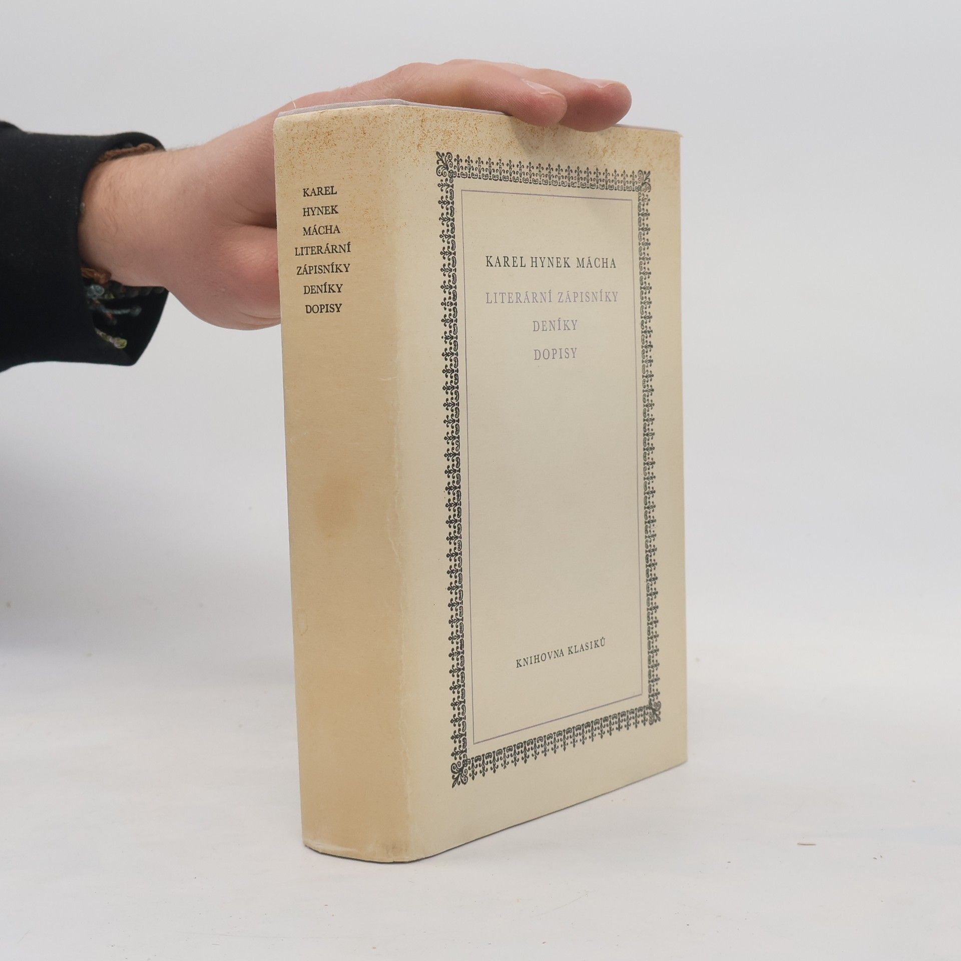 Karel Hynek Mácha Literární zápisníky. Deníky. Dopisy