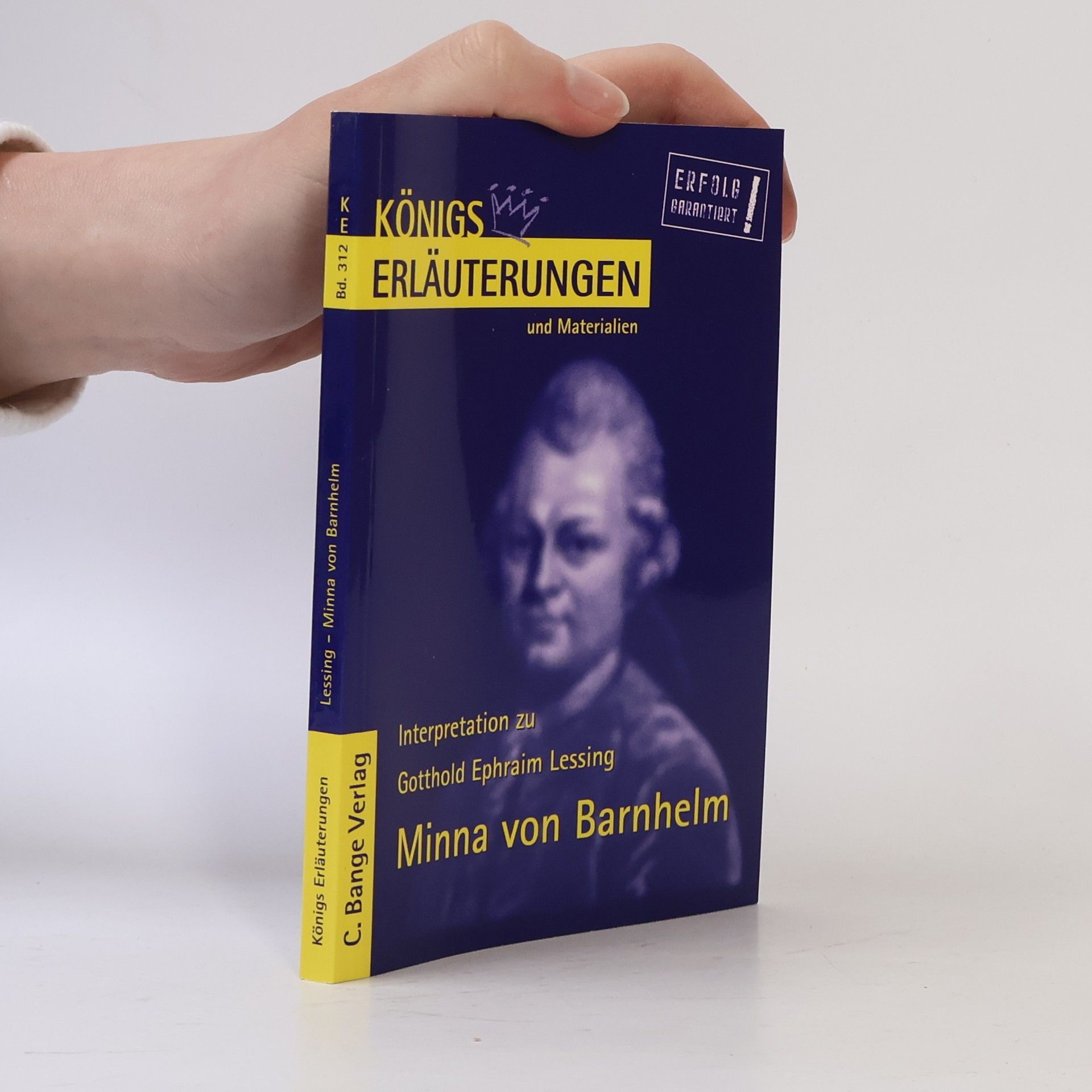 Bernd Matzkowski Erläuterungen zu Gotthold Ephraim Lessing, Minna von Barnhelm