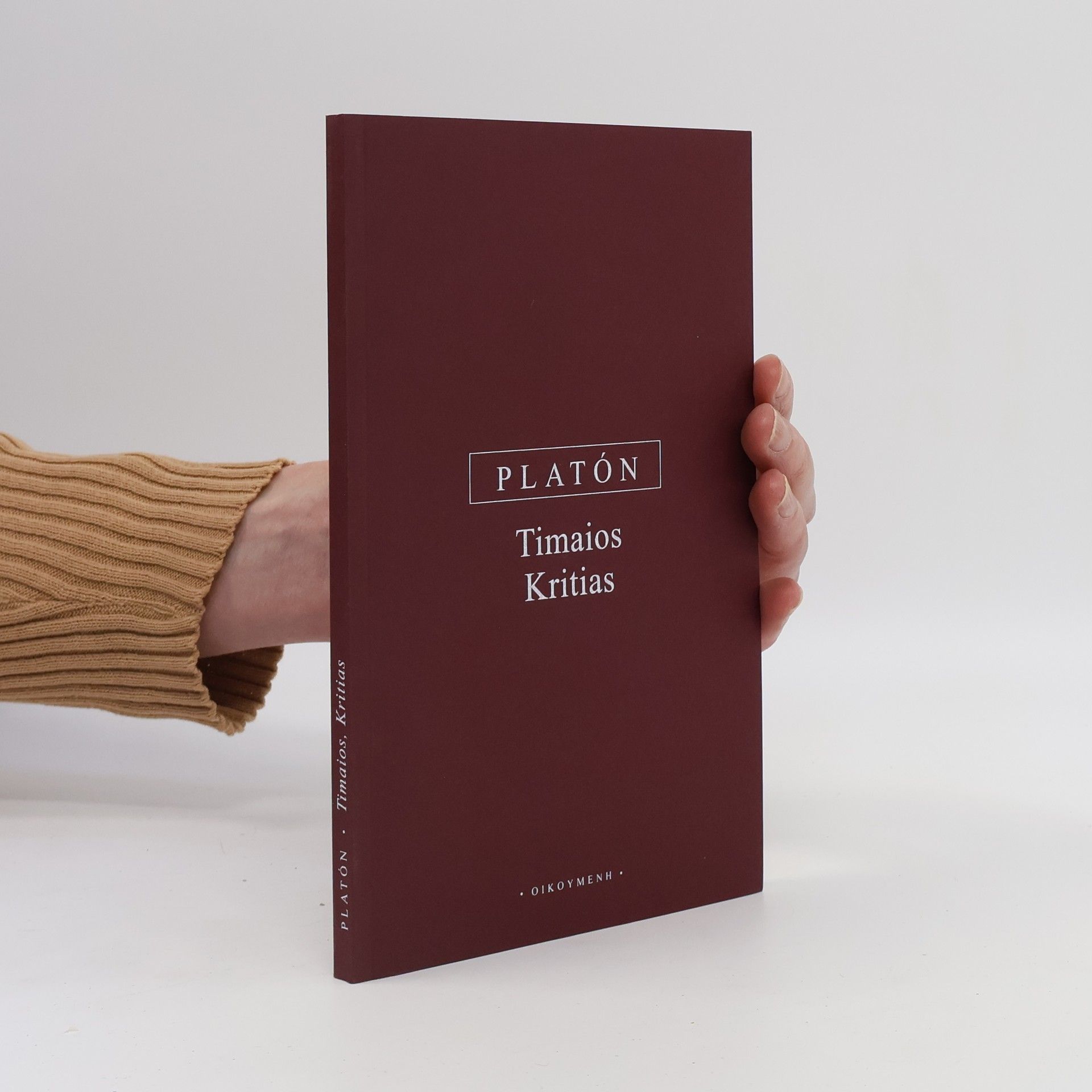 Platón Timaios ; Kritias