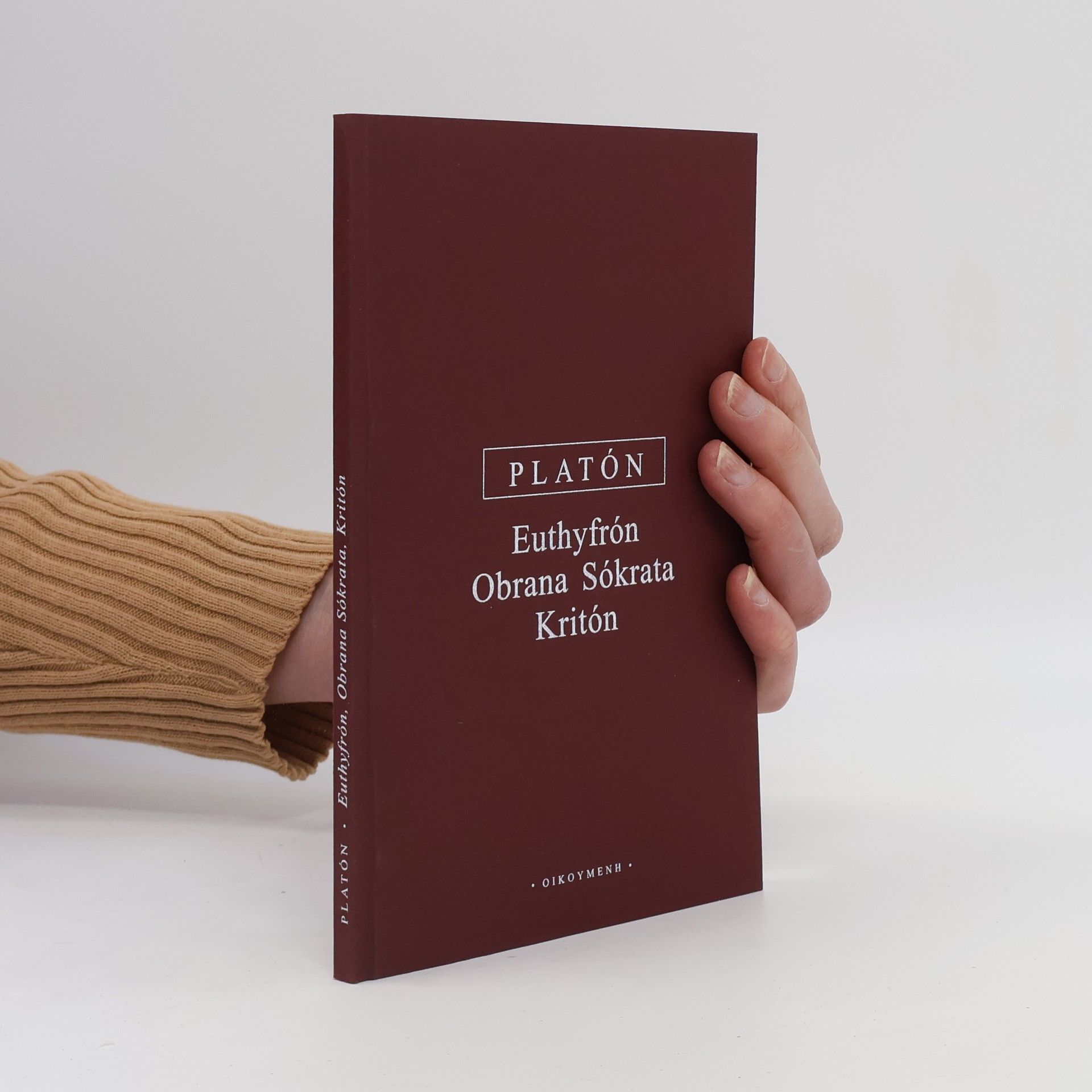 Platón Euthyfrón, Obrana Sókrata, Kritón